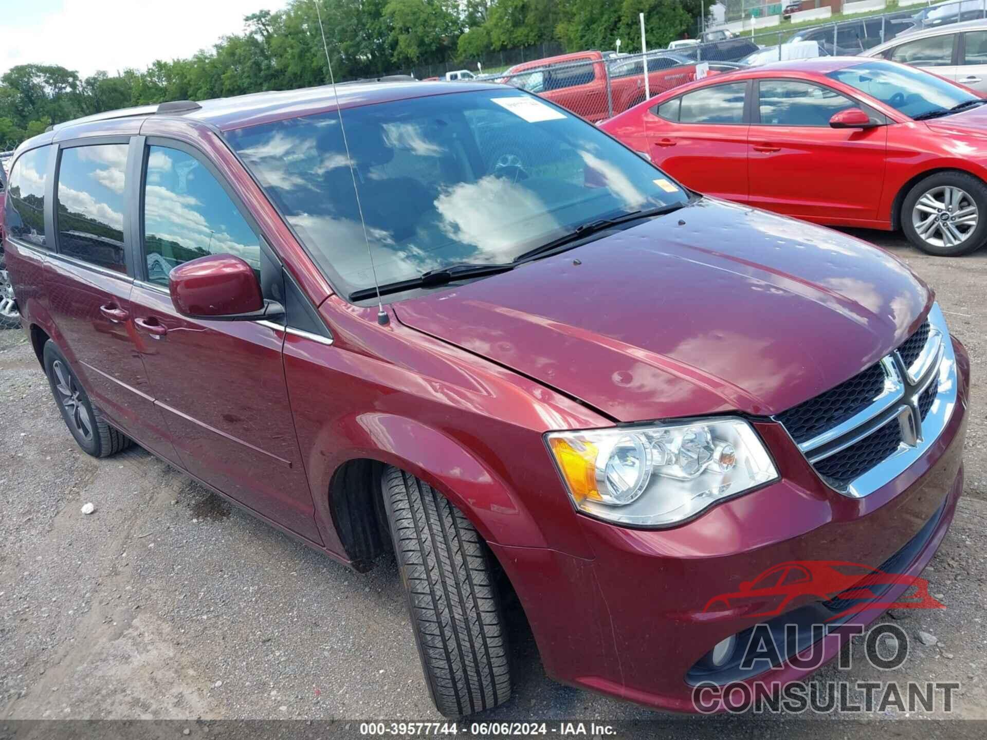 DODGE GRAND CARAVAN 2017 - 2C4RDGCG5HR865979