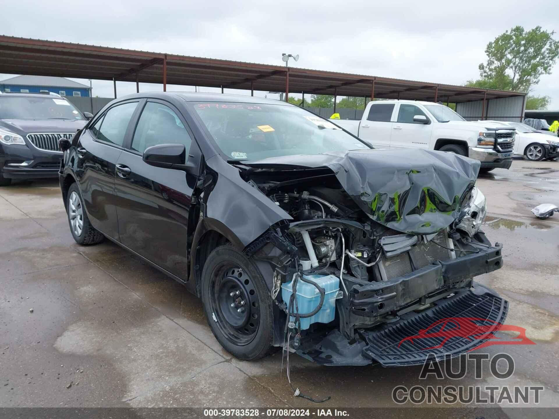 TOYOTA COROLLA 2016 - 2T1BURHE2GC559454