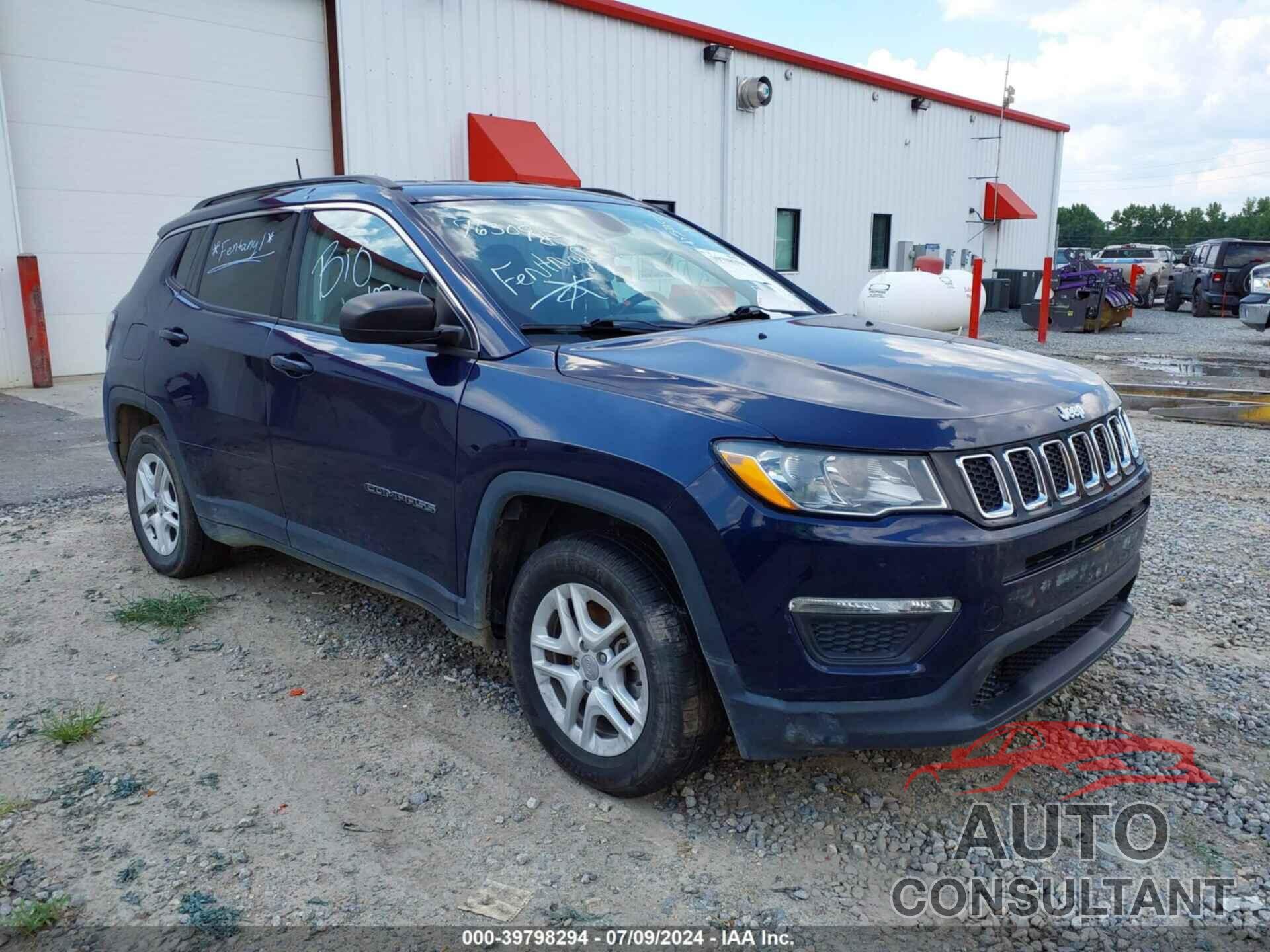 JEEP COMPASS 2019 - 3C4NJCAB6KT763098