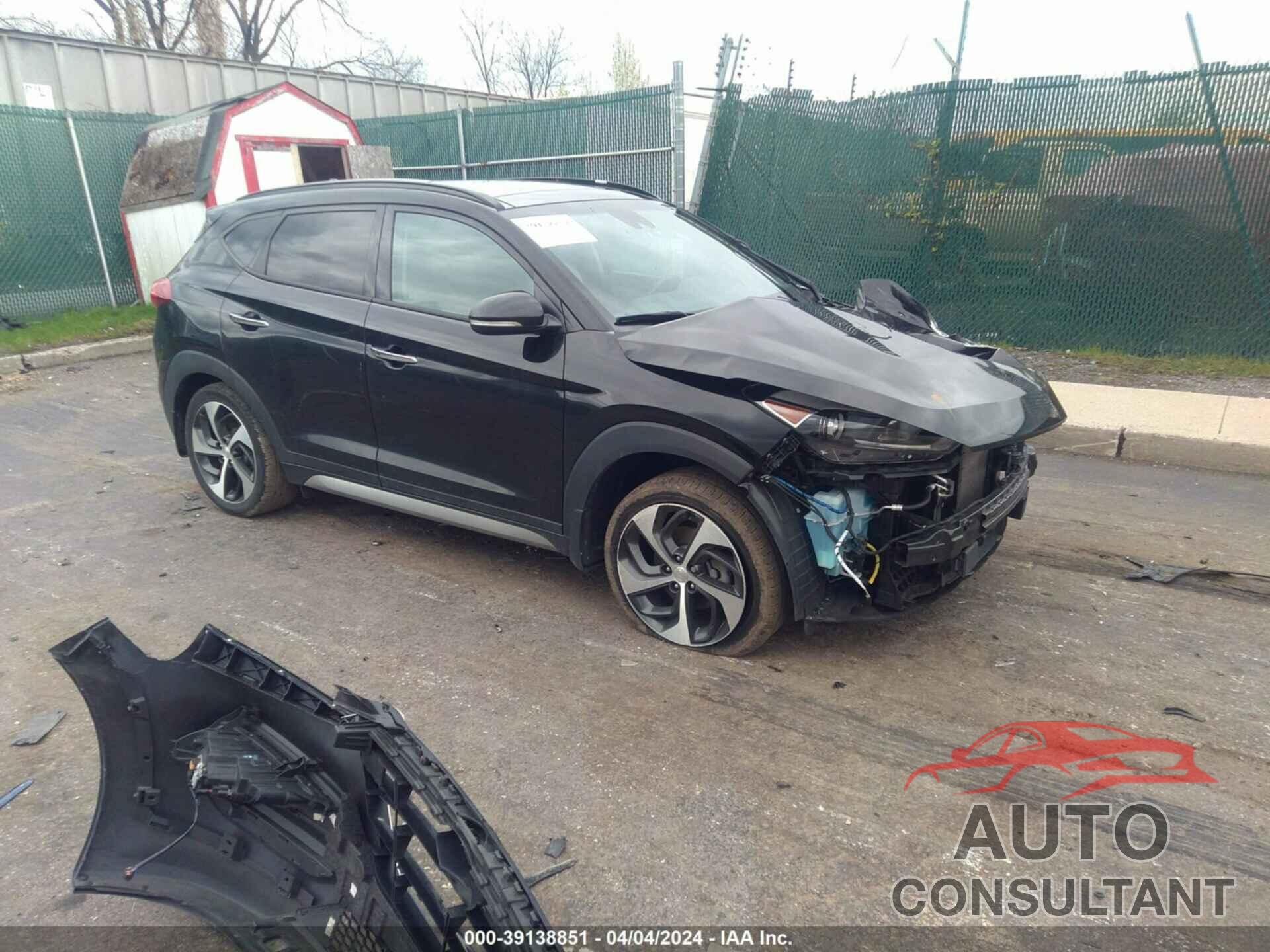 HYUNDAI TUCSON 2017 - KM8J3CA20HU355599