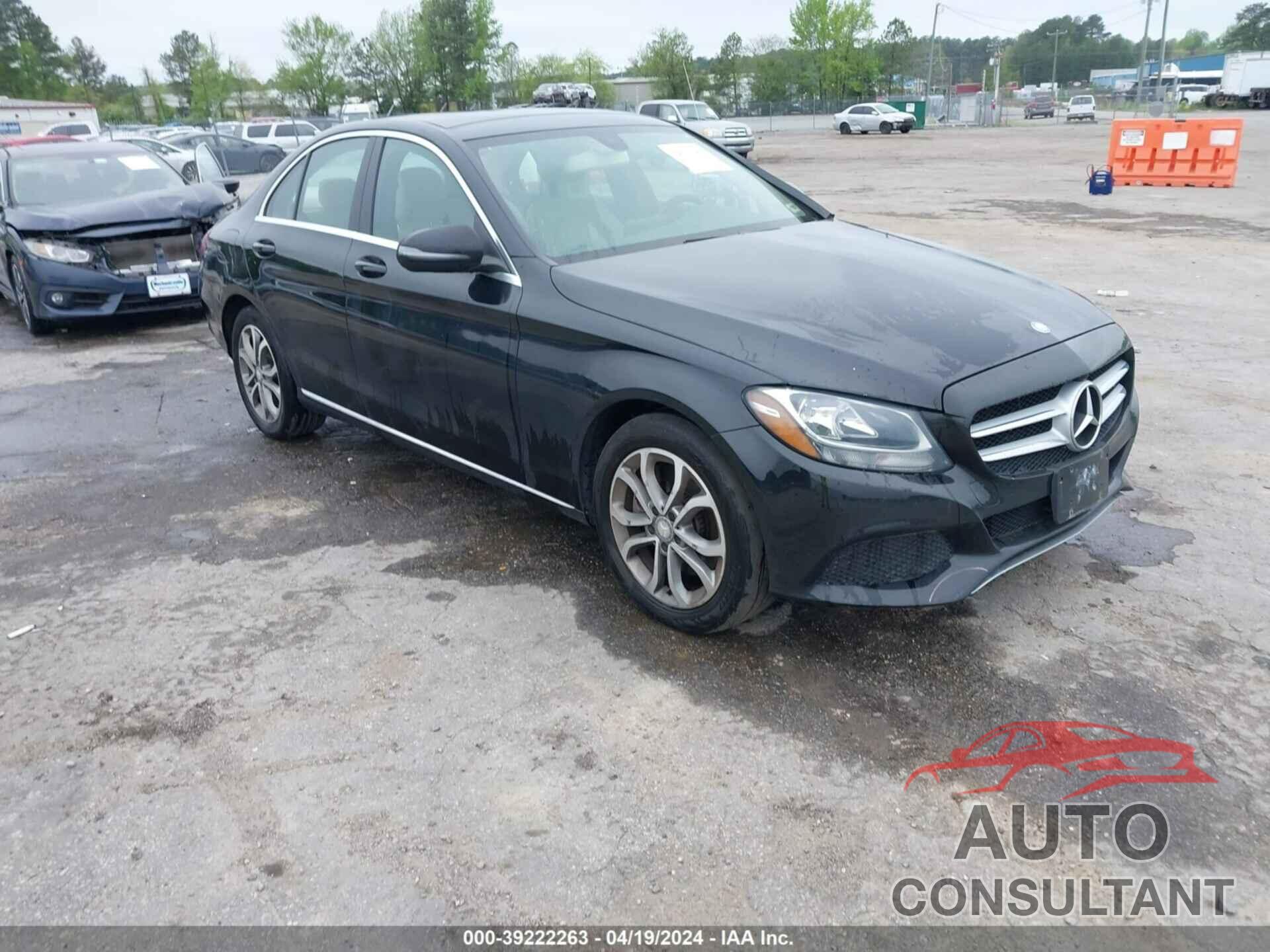 MERCEDES-BENZ C 300 2016 - 55SWF4KBXGU101393