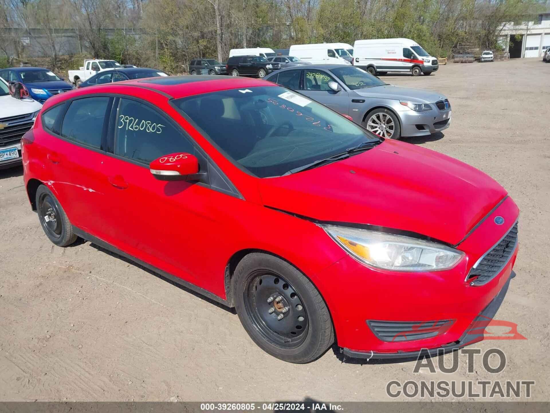 FORD FOCUS 2016 - 1FADP3K25GL270661