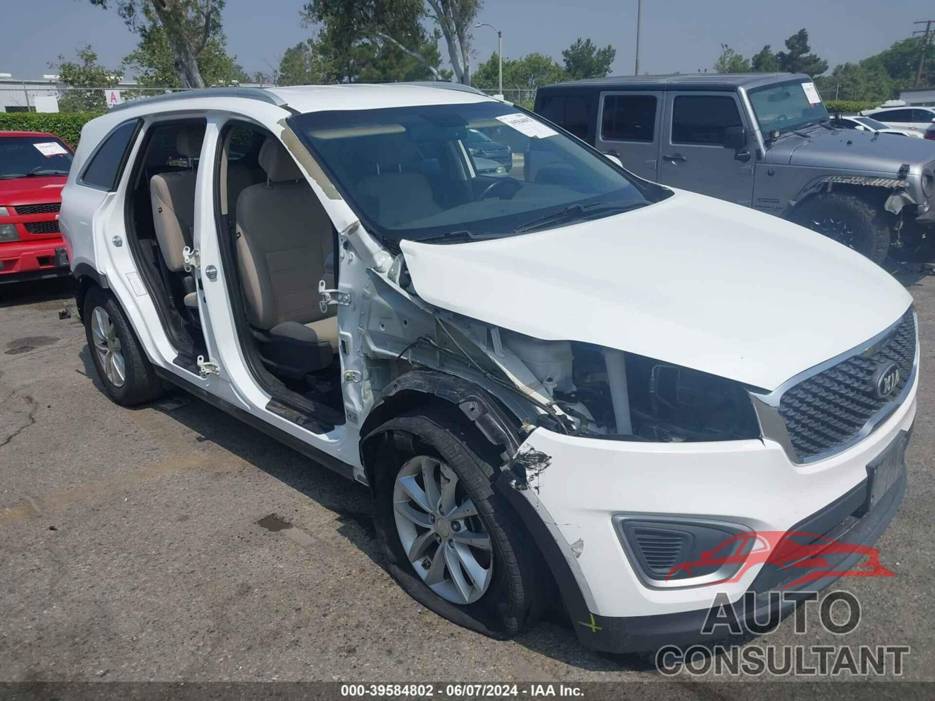 KIA SORENTO 2016 - 5XYPGDA31GG055135