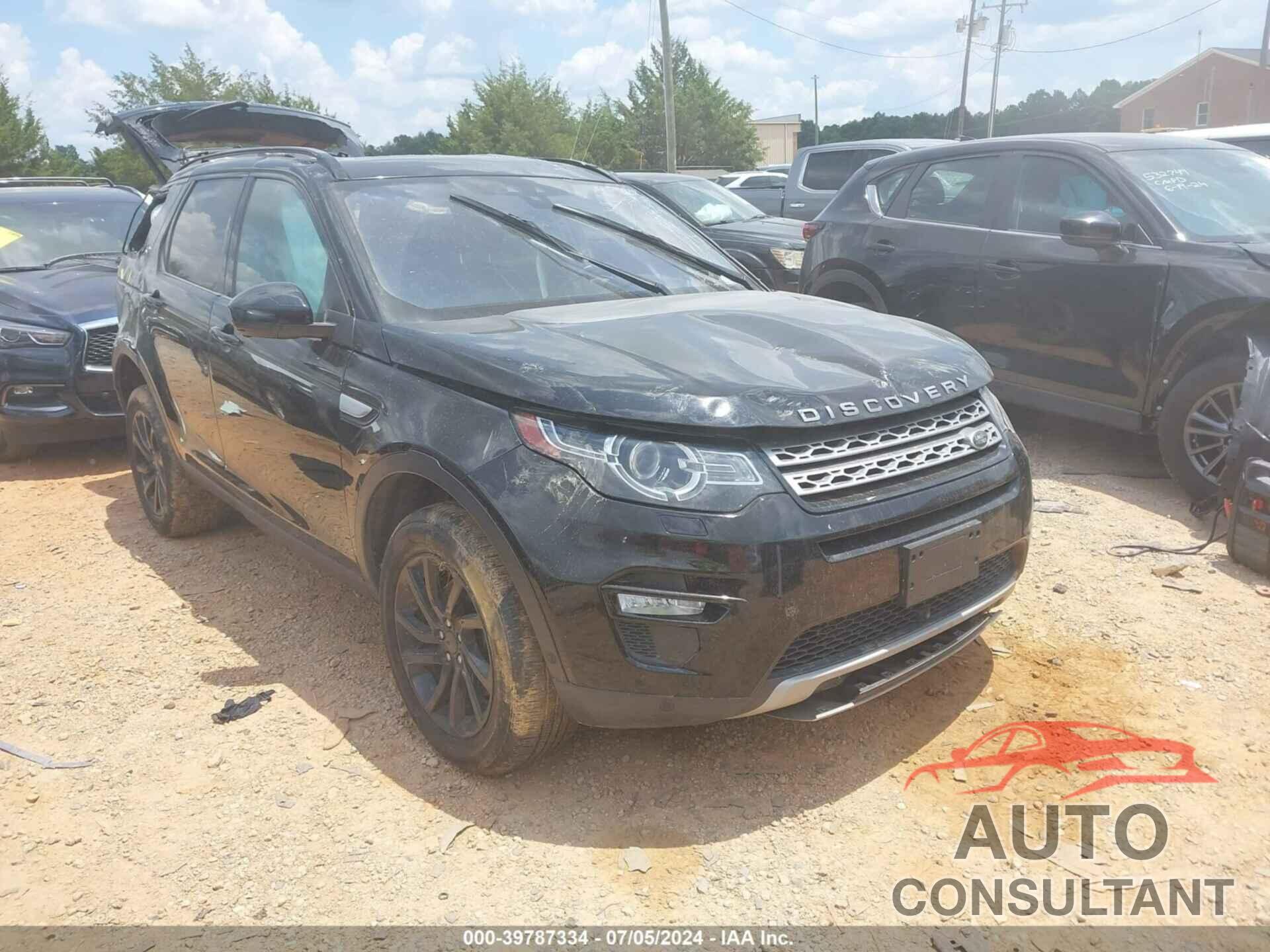 LAND ROVER DISCOVERY SPORT 2017 - SALCR2BG9HH655305