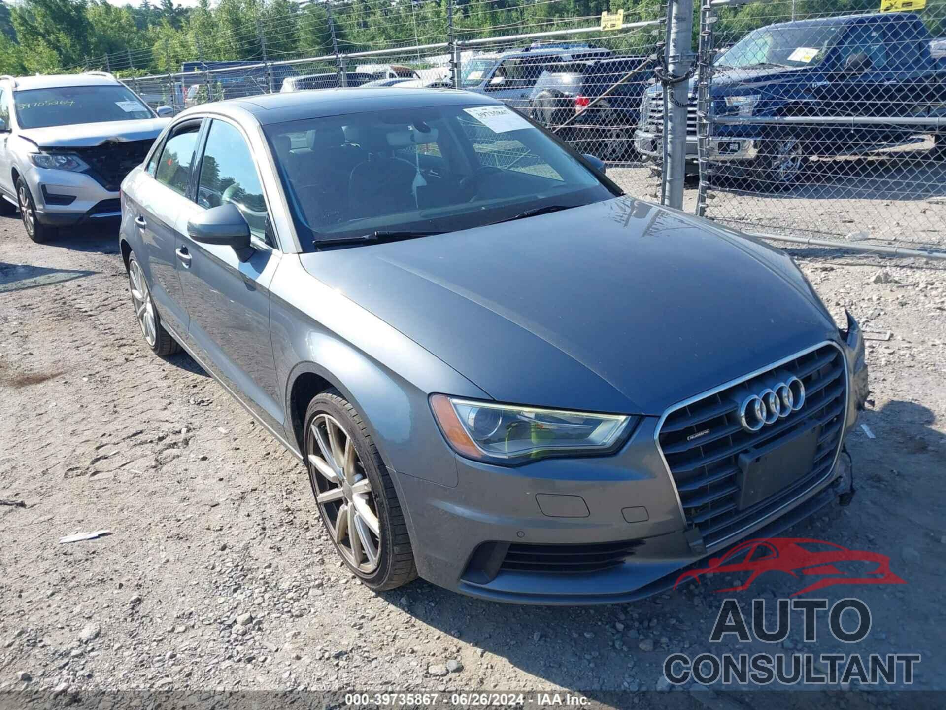 AUDI A3 2016 - WAUE8GFF0G1042186