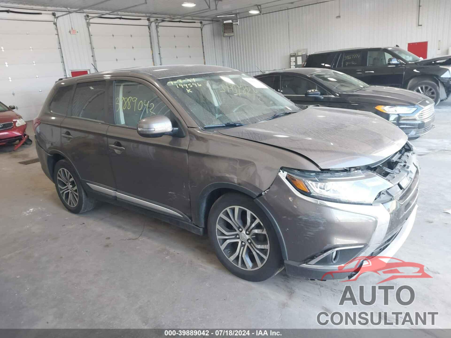 MITSUBISHI OUTLANDER 2016 - JA4AZ3A37GZ046994