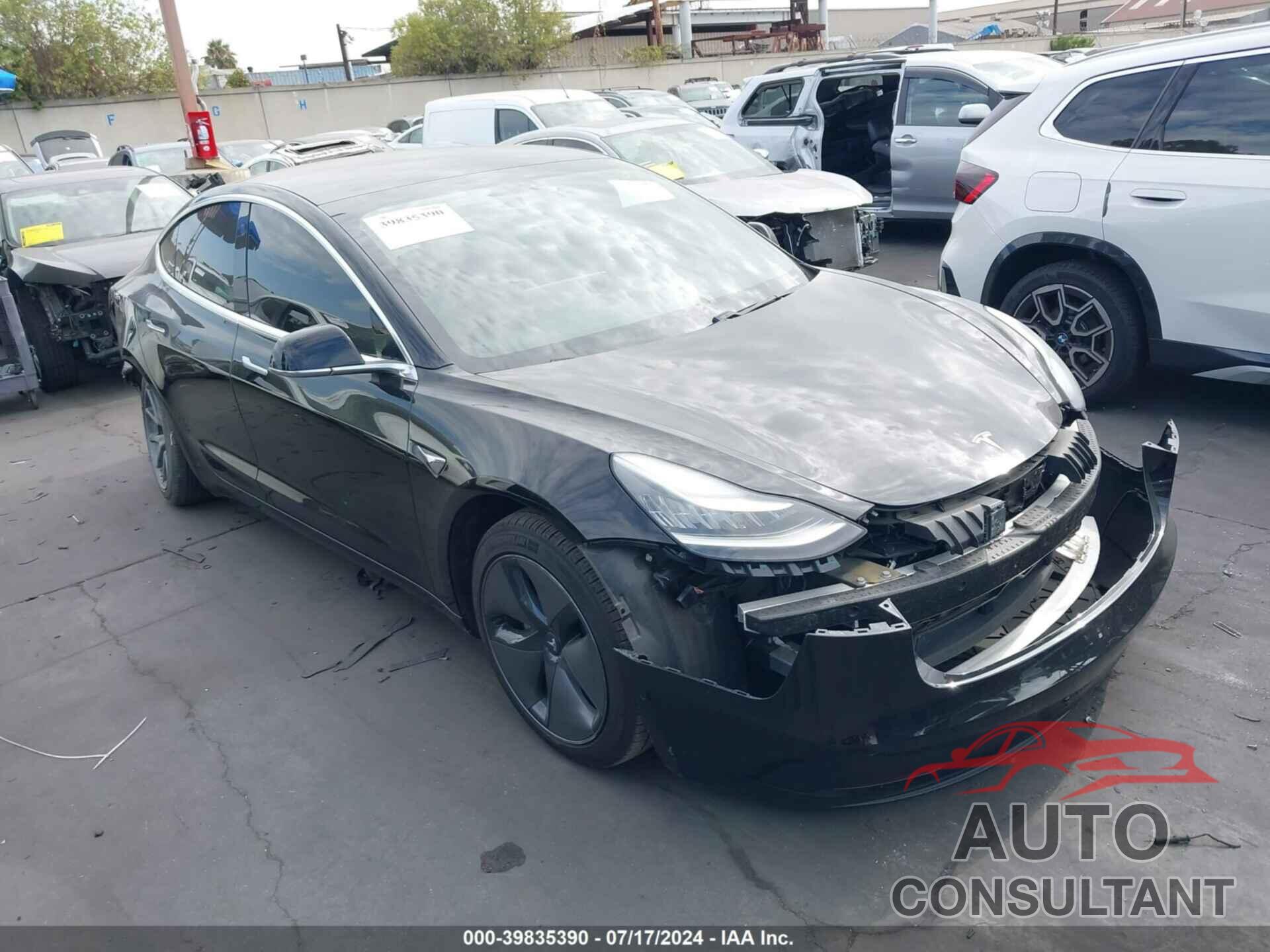 TESLA MODEL 3 2019 - 5YJ3E1EAXKF398750