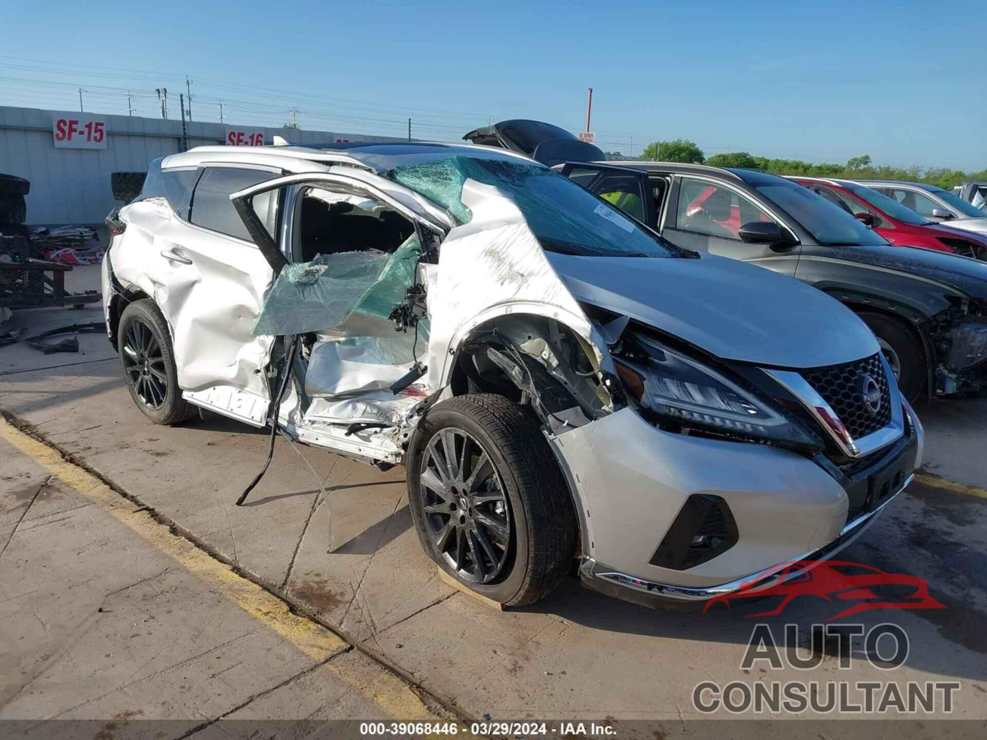 NISSAN MURANO 2023 - 5N1AZ2DS1PC127880