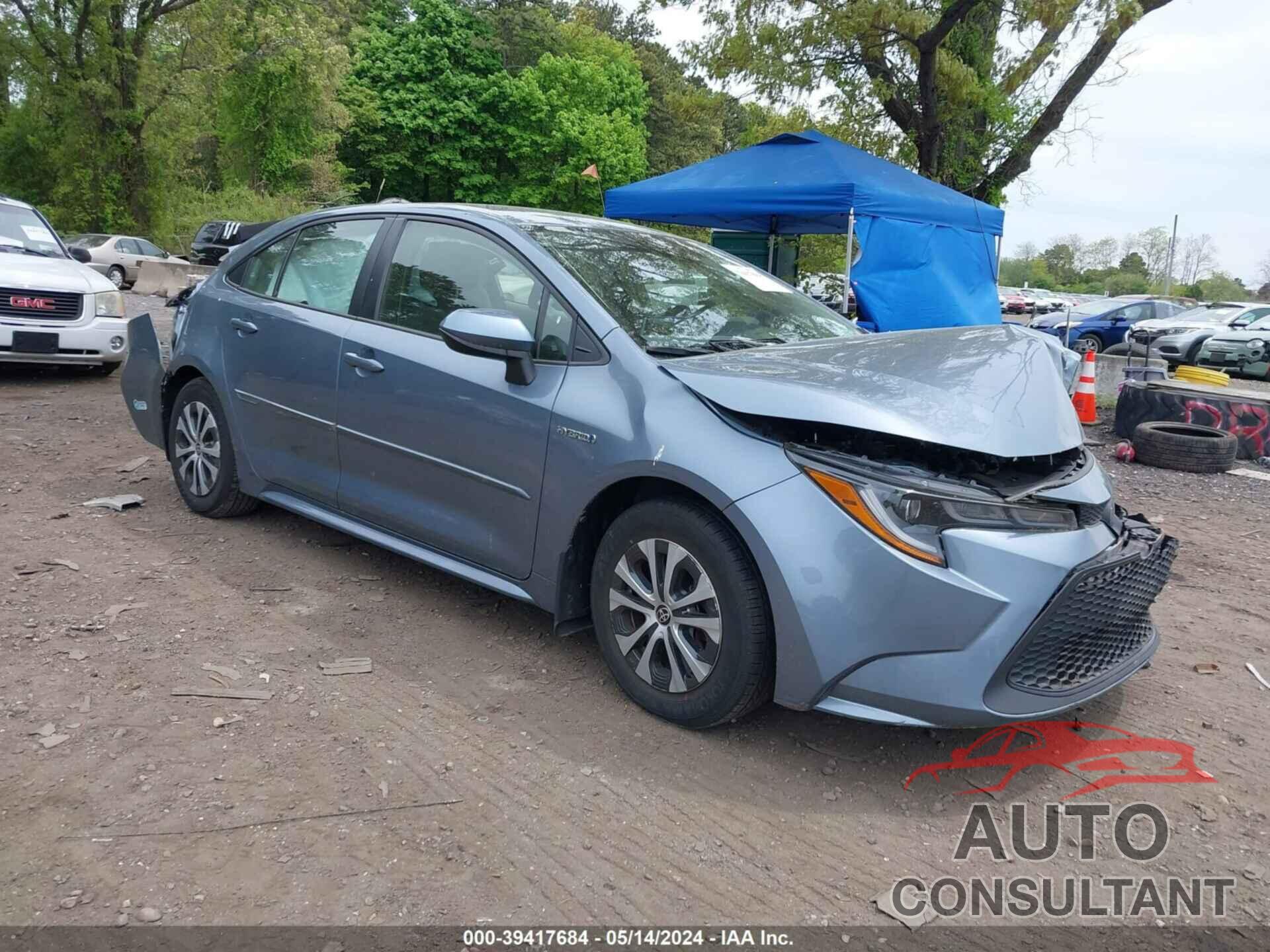 TOYOTA COROLLA 2021 - JTDEAMDE9MJ029867