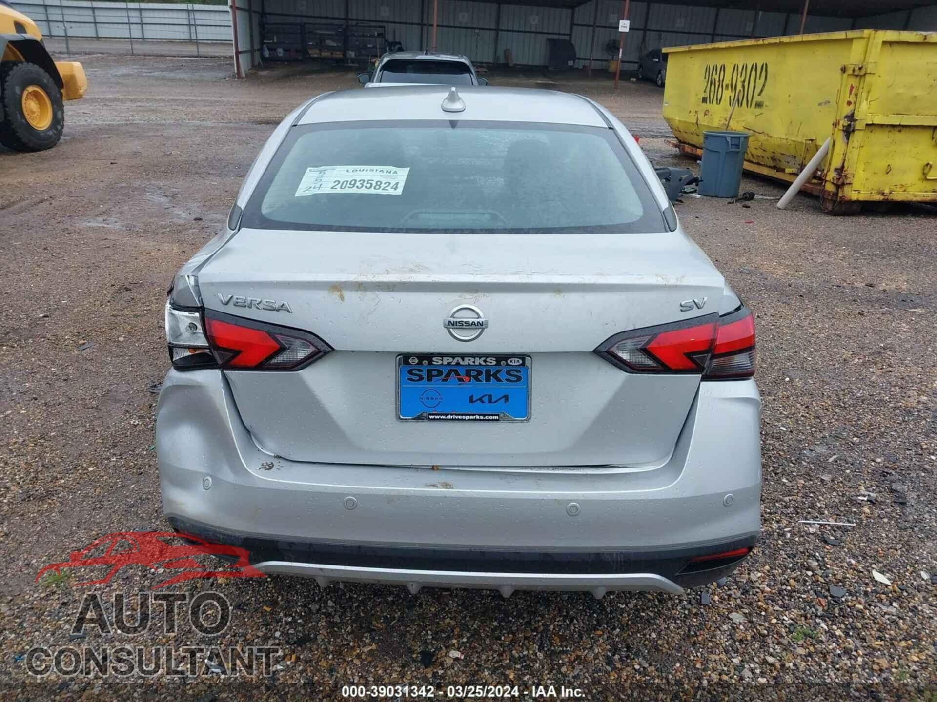 NISSAN VERSA 2020 - 3N1CN8EV7LL919084
