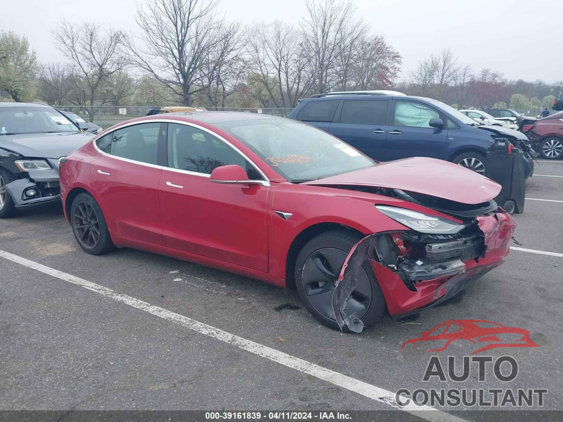 TESLA MODEL 3 2019 - 5YJ3E1EA8KF308396