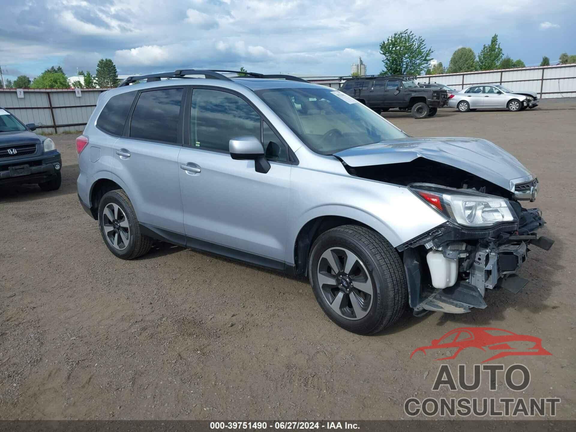 SUBARU FORESTER 2017 - JF2SJAEC3HH809618