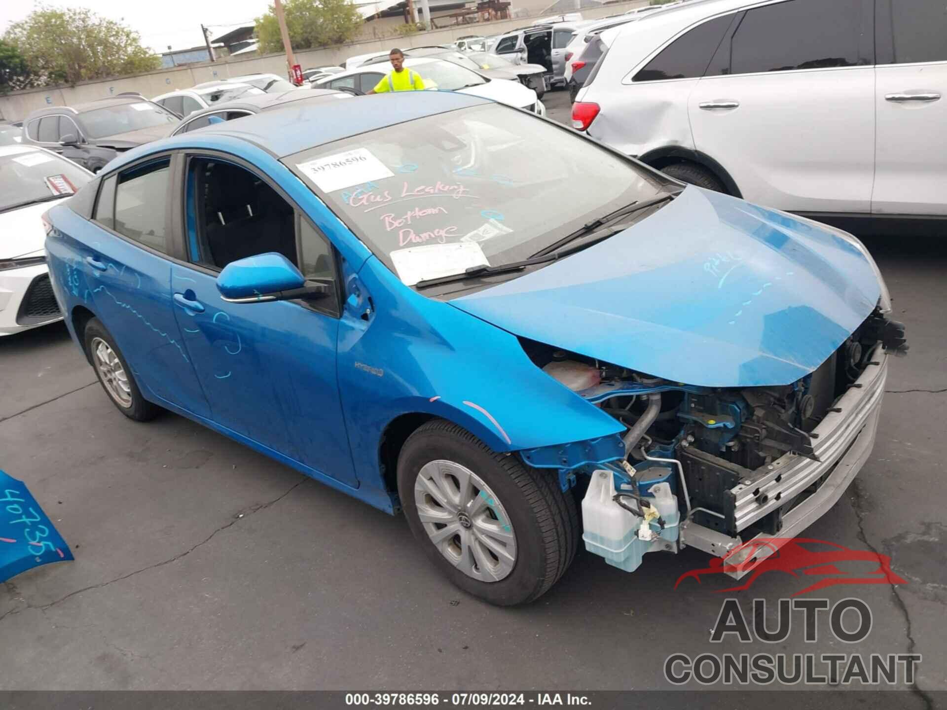 TOYOTA PRIUS 2019 - JTDKARFU5K3073256