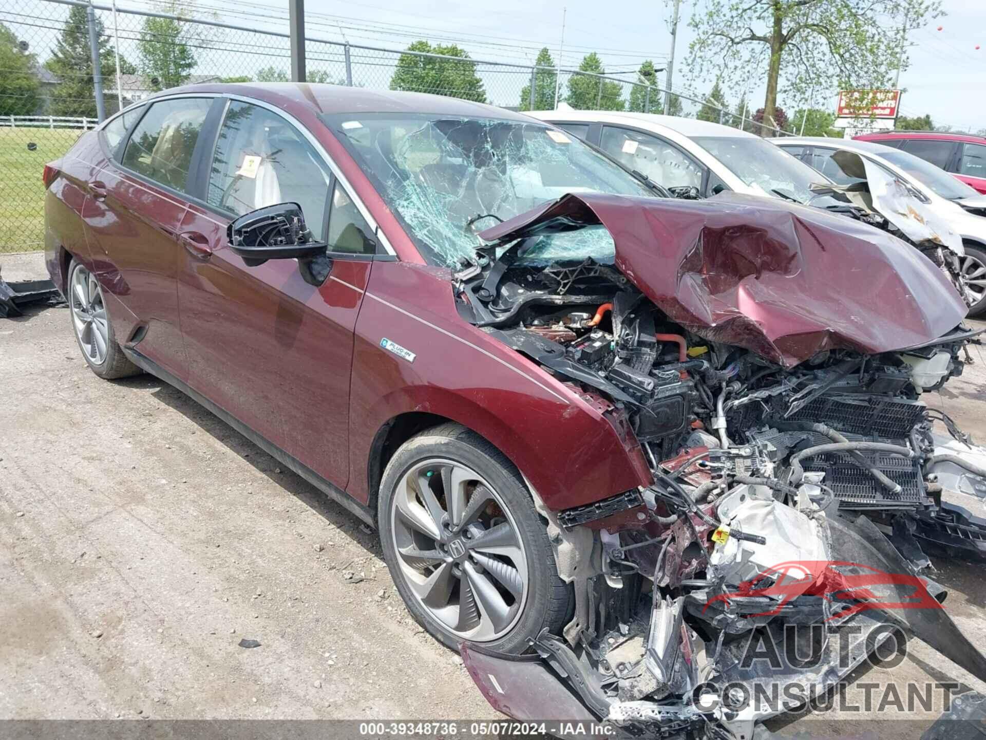 HONDA CLARITY 2018 - JHMZC5F34JC006864