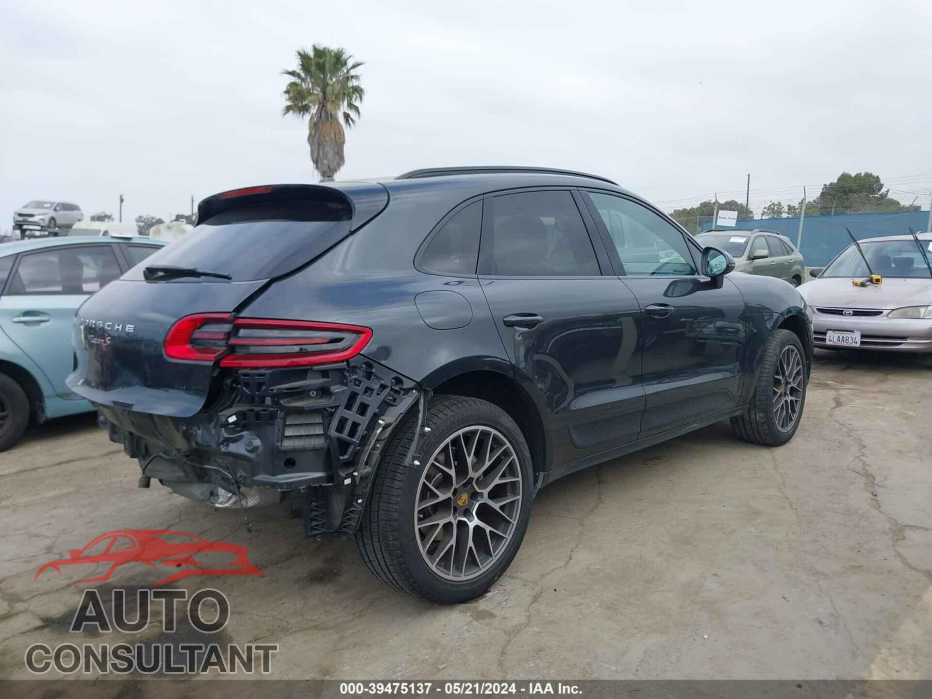 PORSCHE MACAN 2017 - WP1AB2A59HLB18111