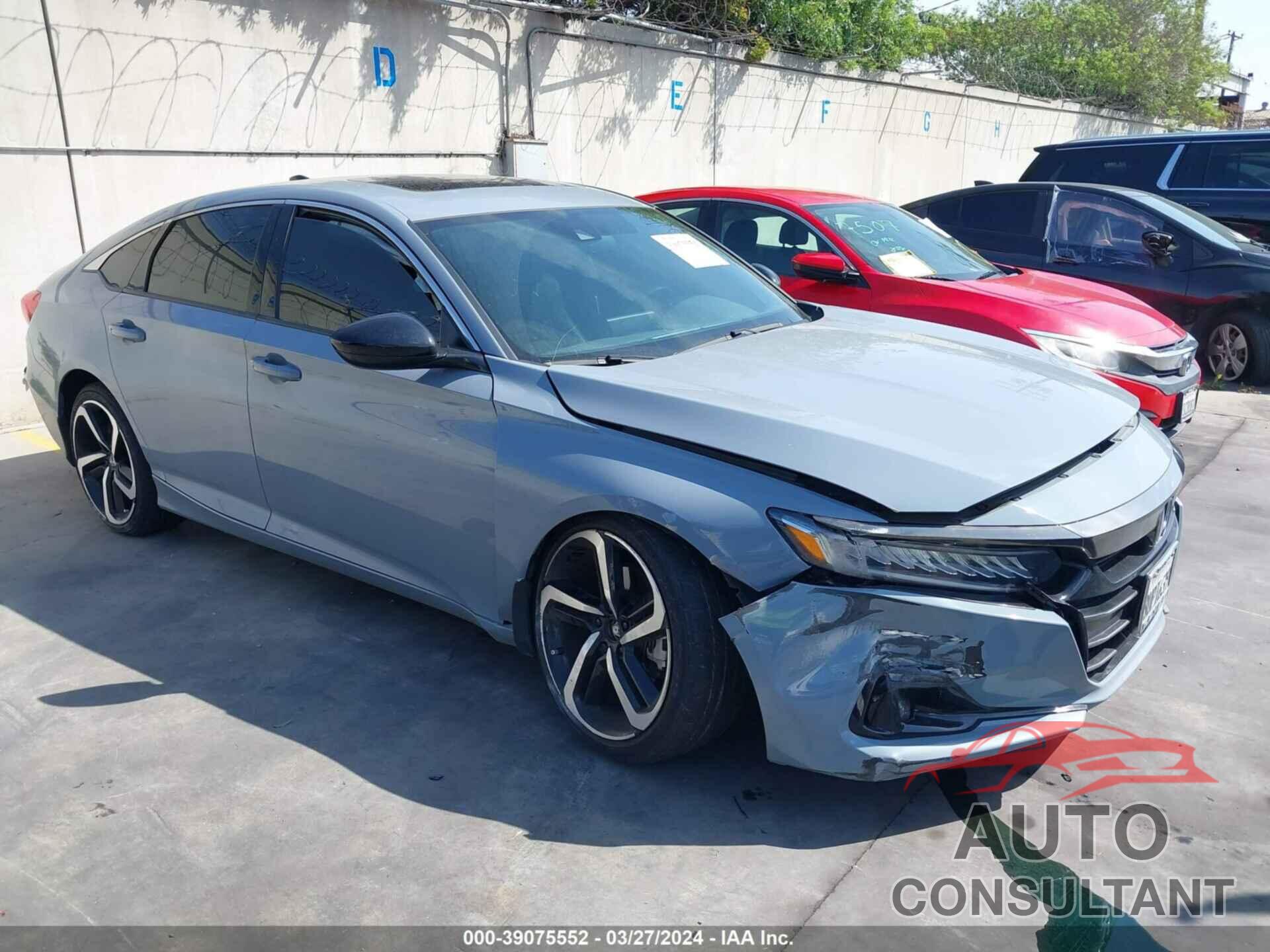 HONDA ACCORD 2021 - 1HGCV2F33MA006467