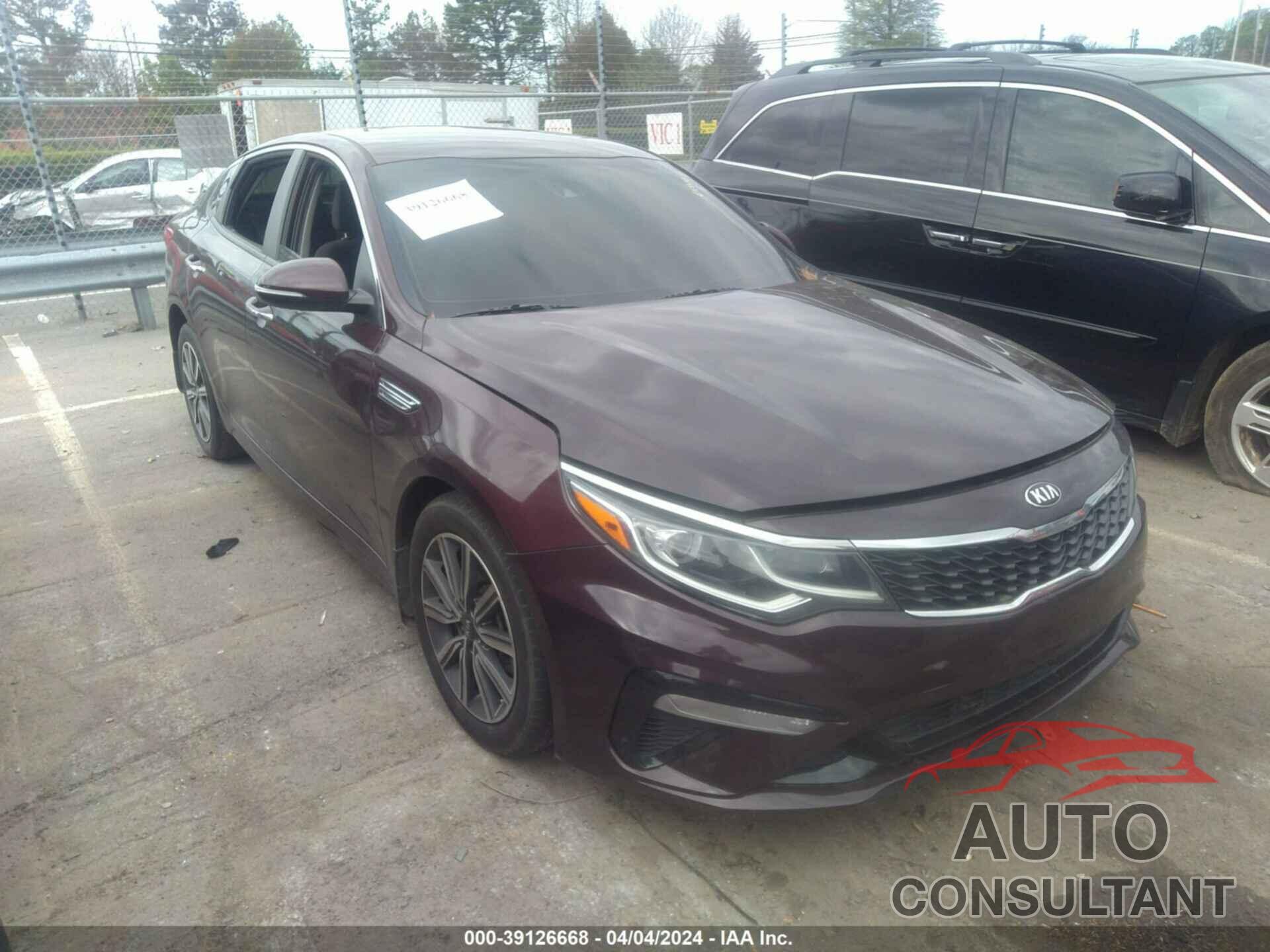 KIA OPTIMA 2019 - 5XXGT4L33KG353224