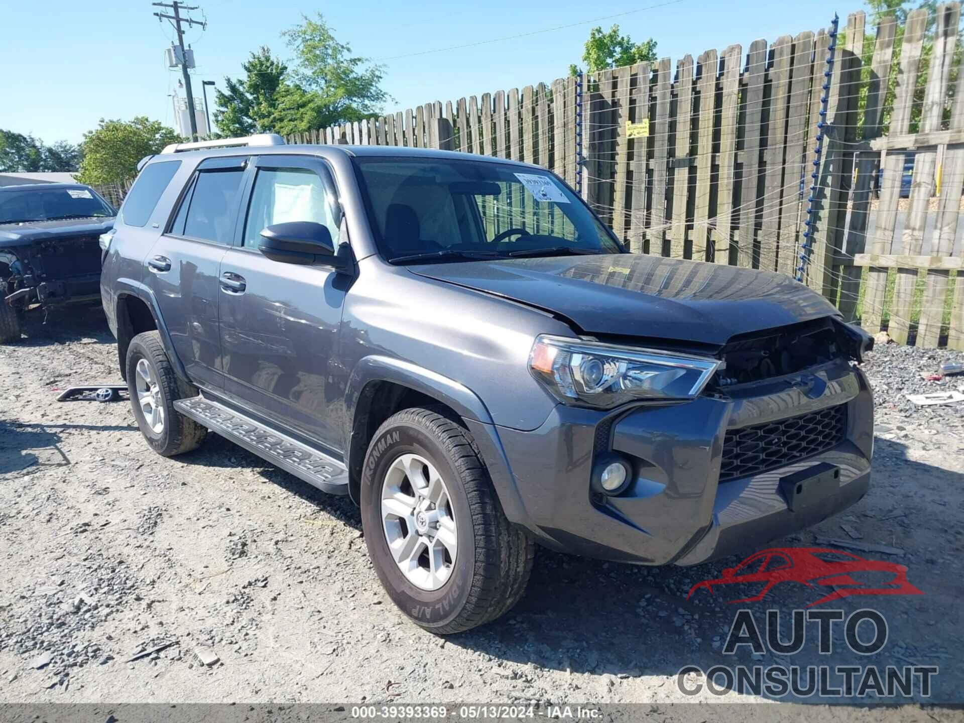 TOYOTA 4RUNNER 2016 - JTEBU5JR7G5371690