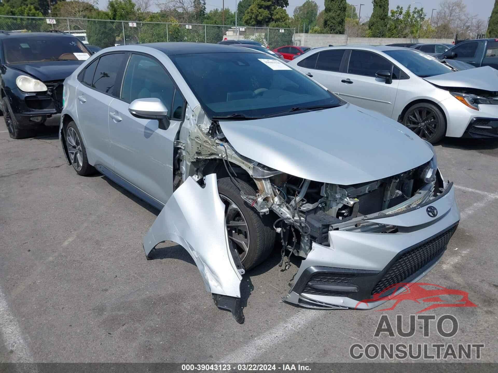 TOYOTA COROLLA 2021 - 5YFS4MCE5MP072951