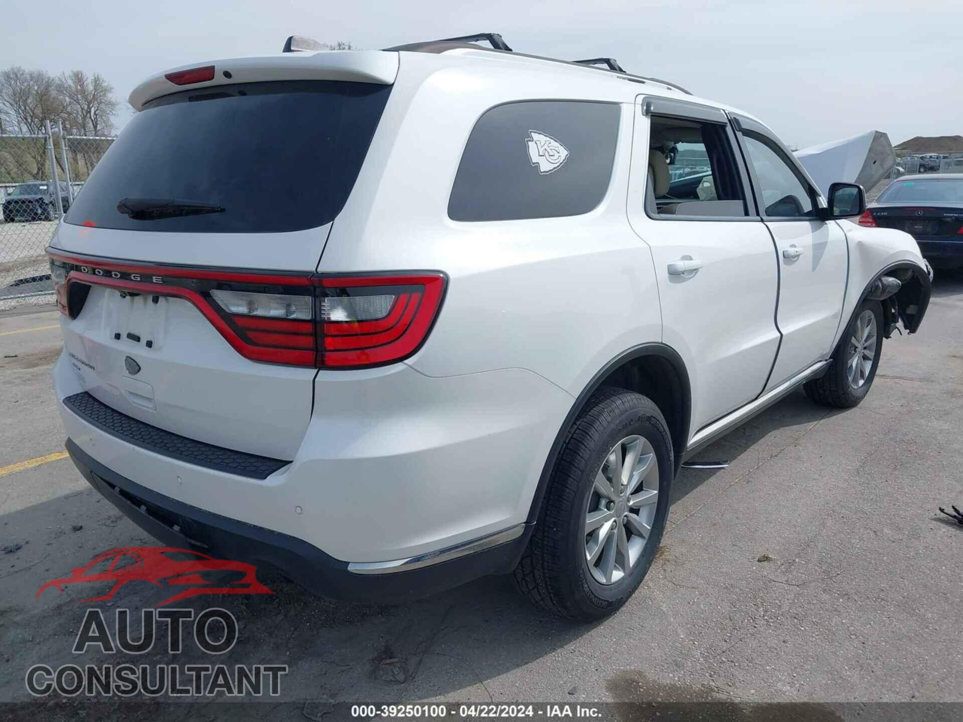 DODGE DURANGO 2017 - 1C4RDJAG5HC907463