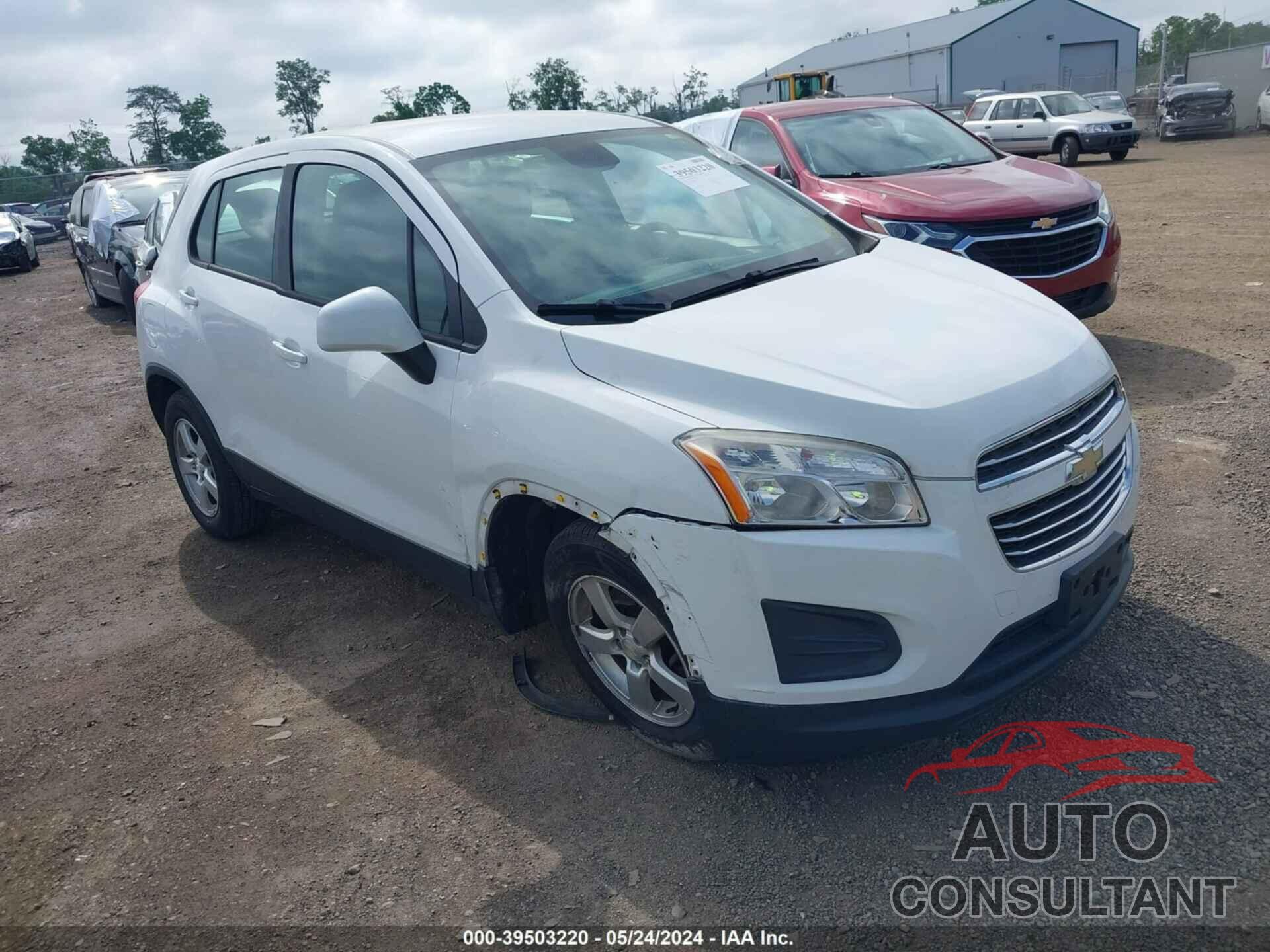 CHEVROLET TRAX 2016 - KL7CJNSB2GB528639