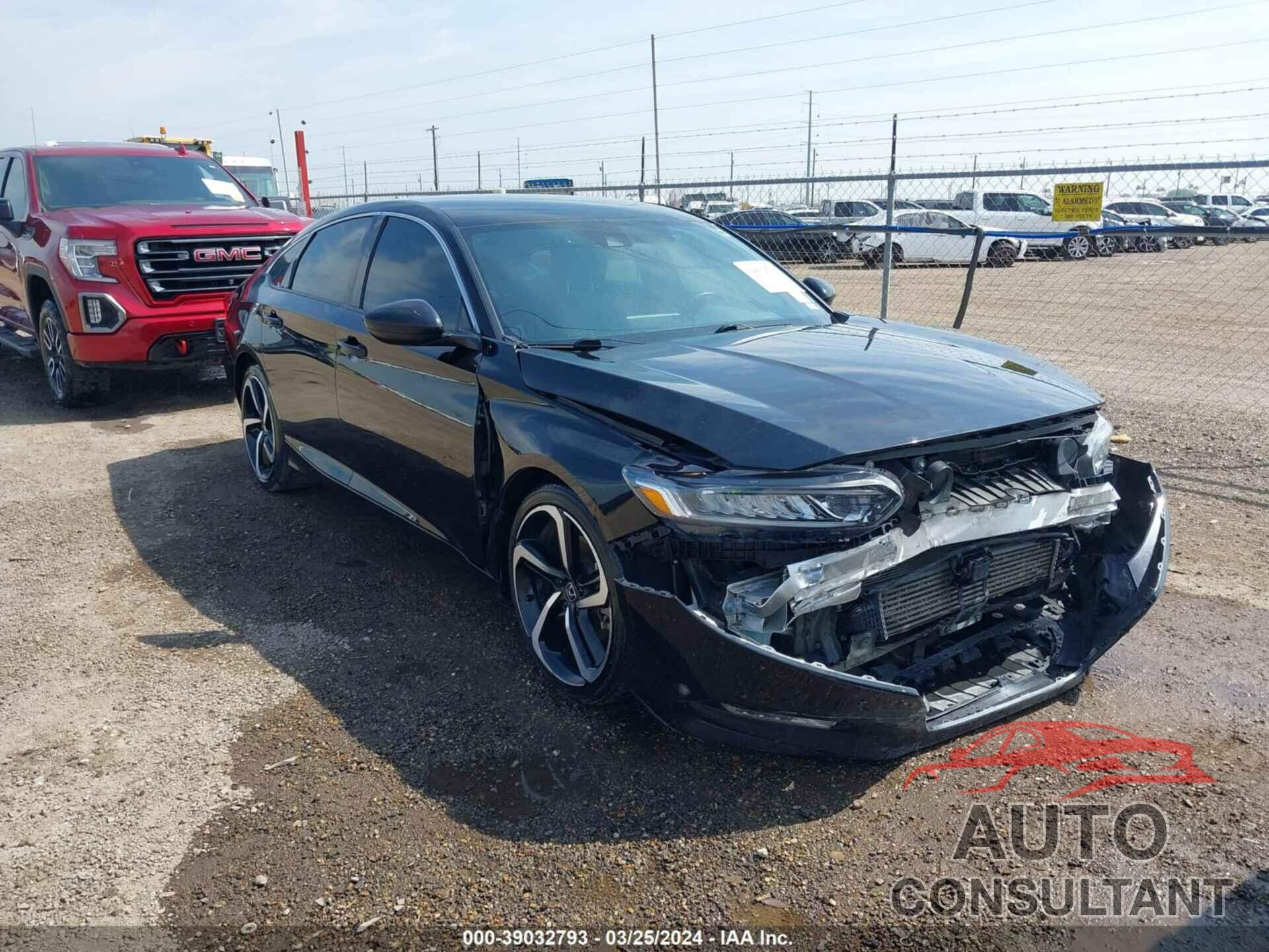 HONDA ACCORD 2020 - 1HGCV1F38LA026738