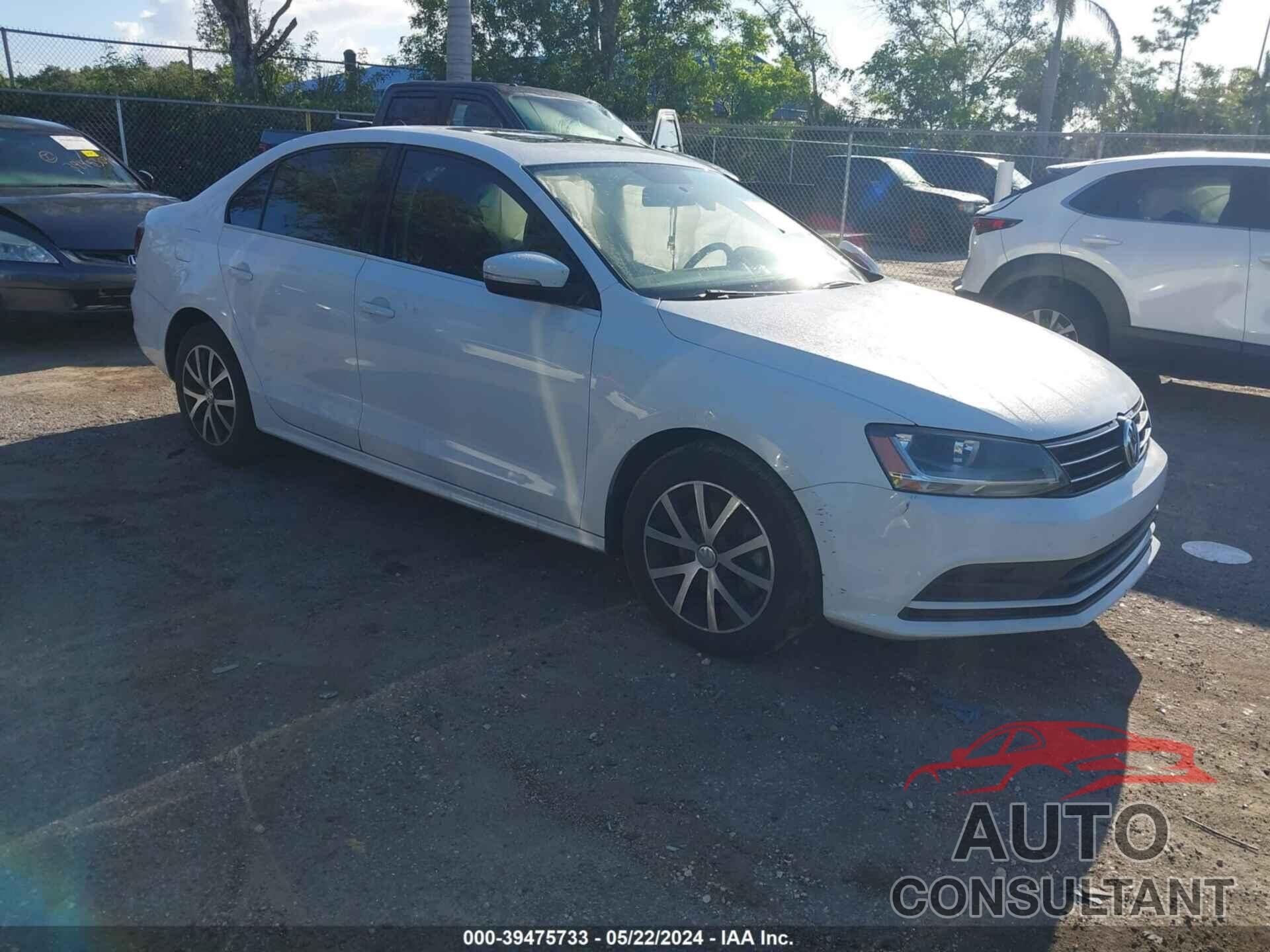 VOLKSWAGEN JETTA 2017 - 3VWDB7AJ7HM410098