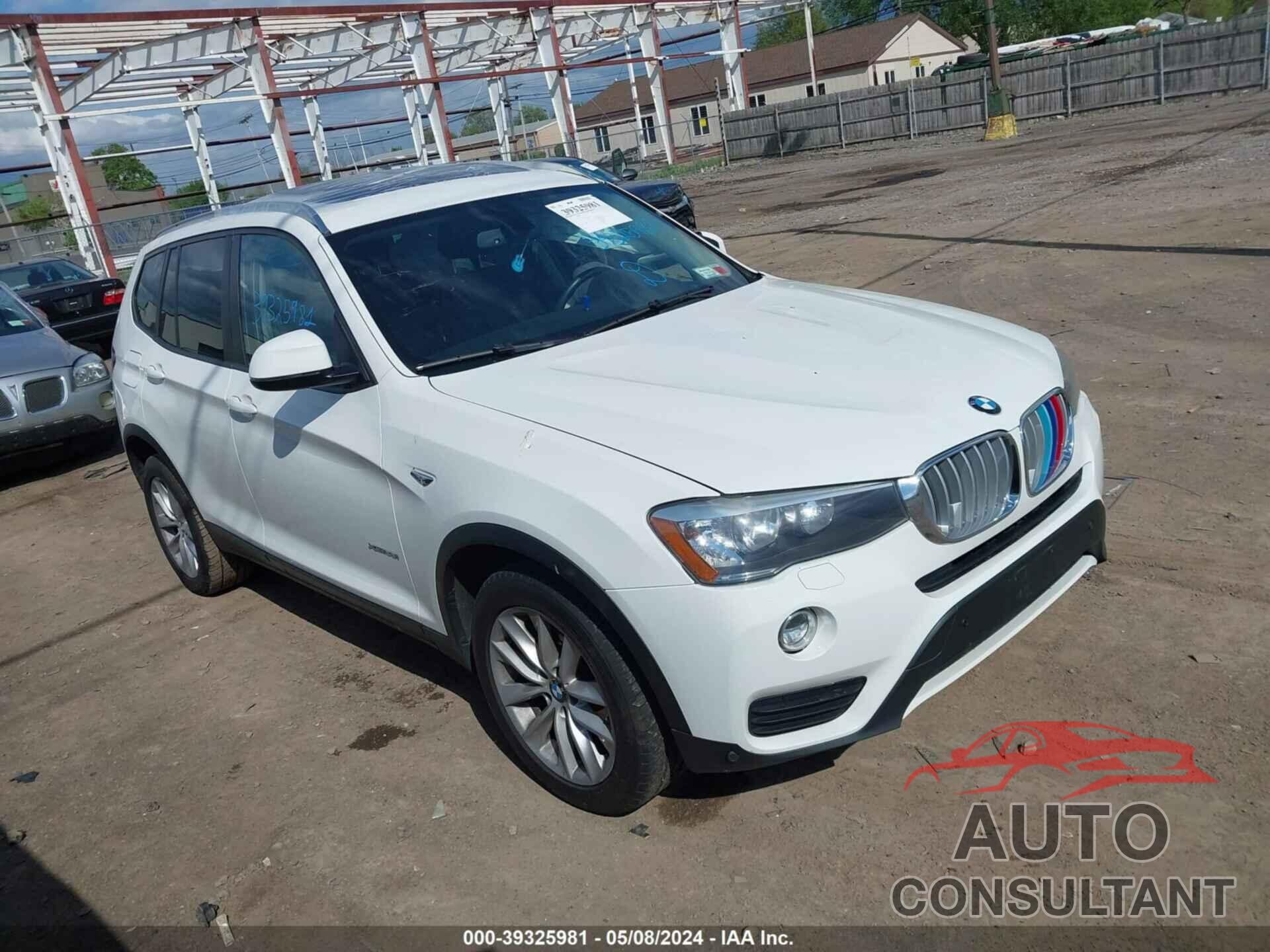 BMW X3 2017 - 5UXWX9C55H0T04713