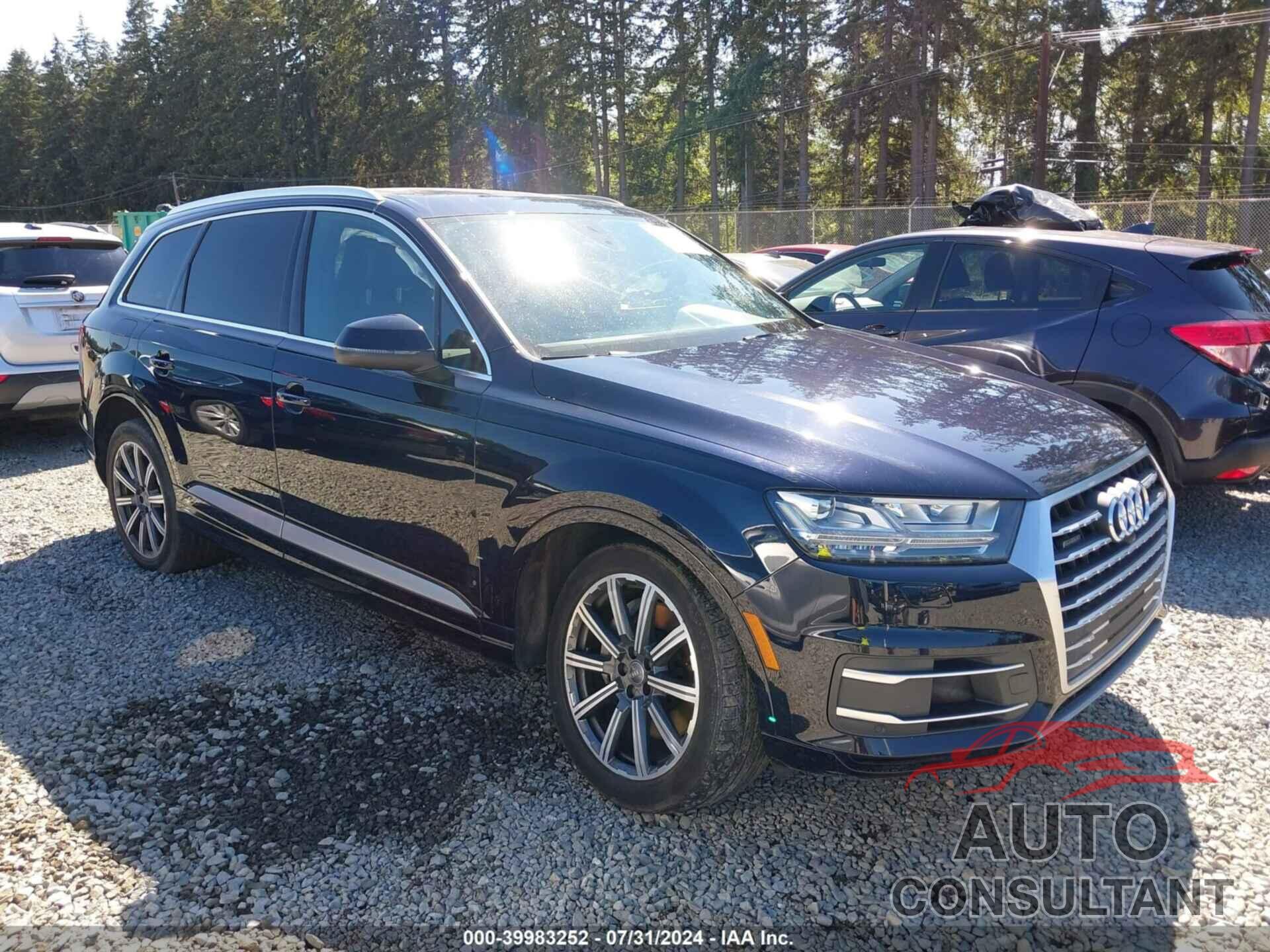 AUDI Q7 2017 - WA1LAAF78HD024579