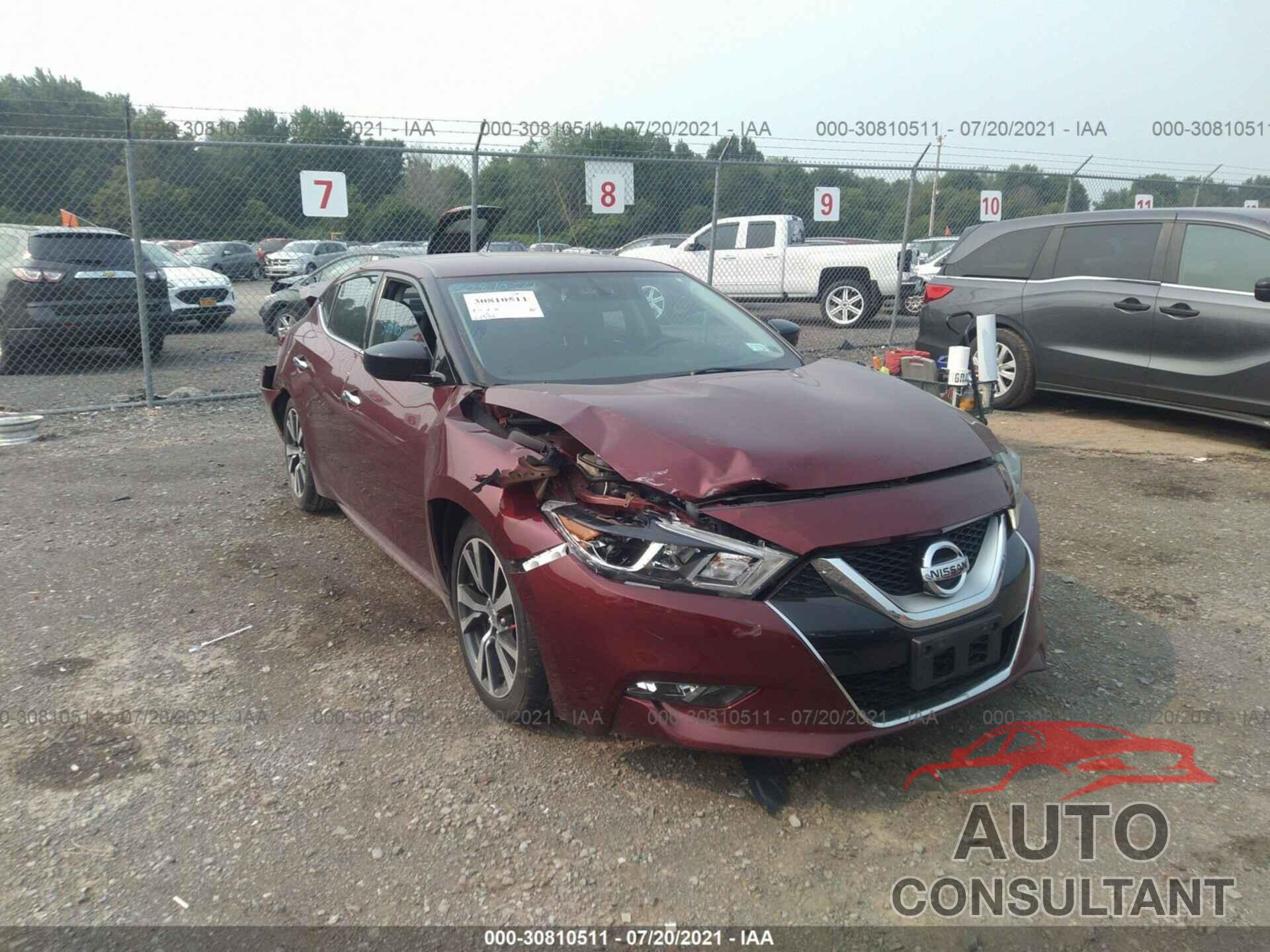 NISSAN MAXIMA 2017 - 1N4AA6AP3HC384369