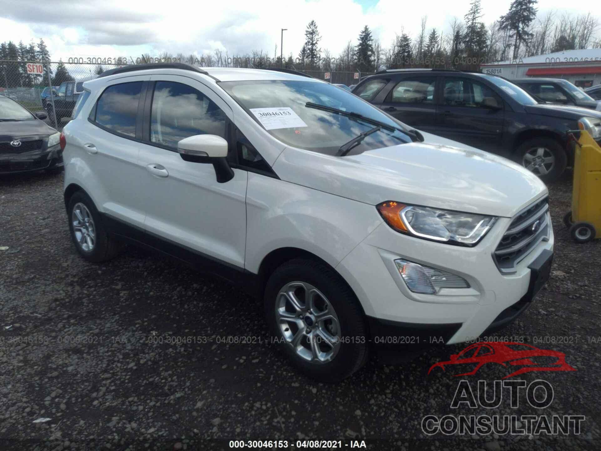 FORD ECOSPORT 2020 - MAJ3S2GE1LC319985