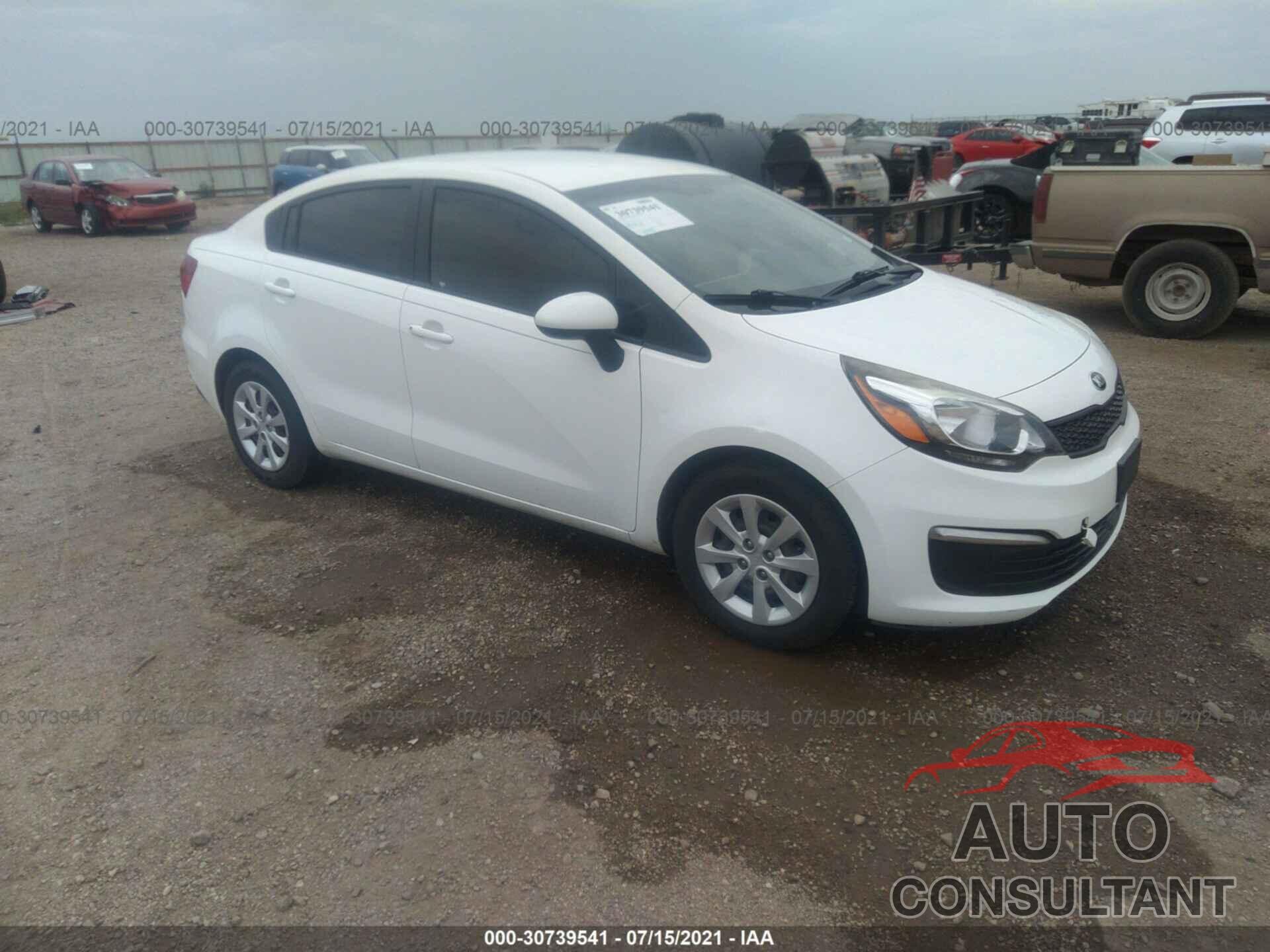 KIA RIO 2017 - KNADM4A37H6049059