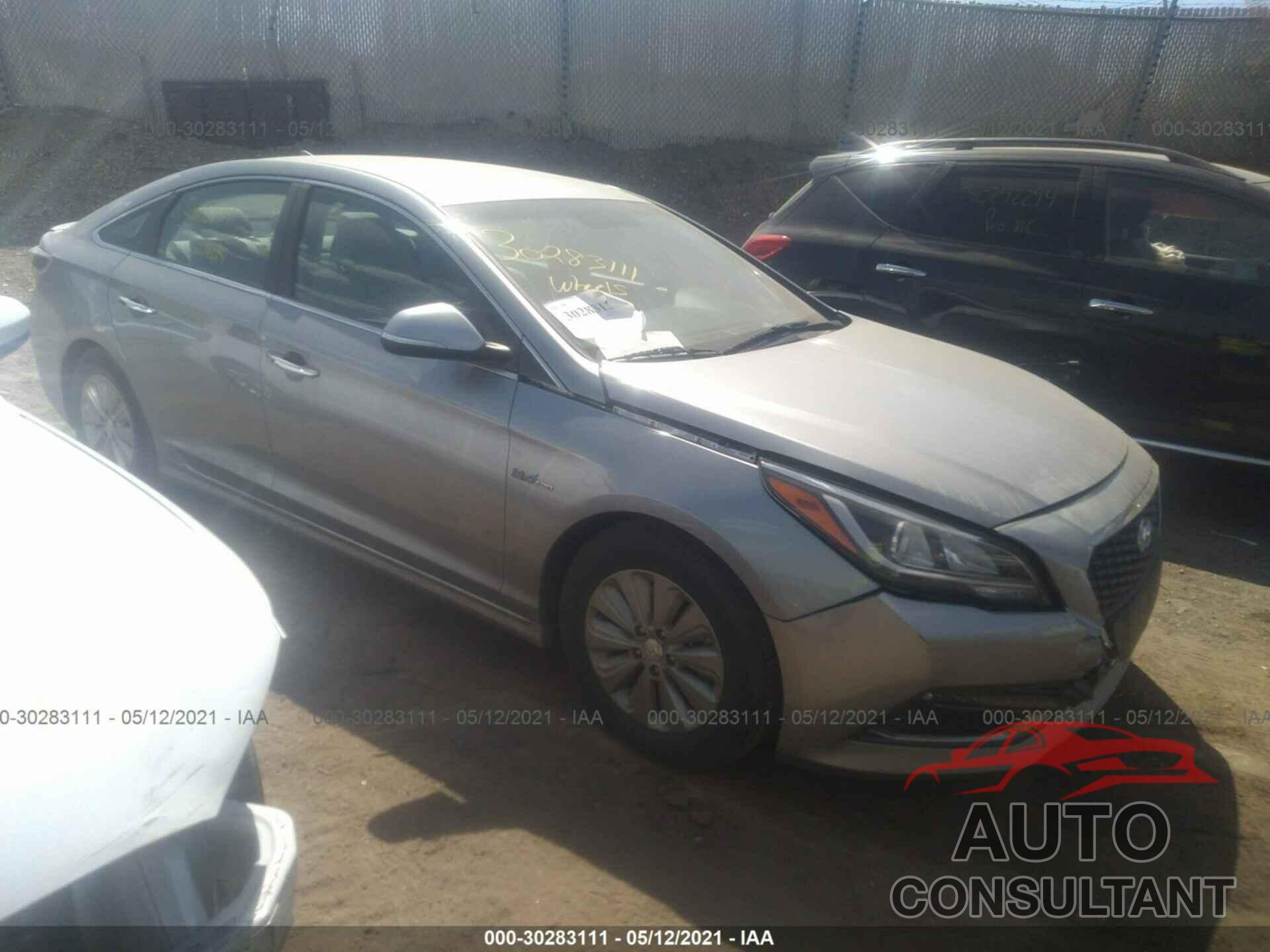 HYUNDAI SONATA HYBRID 2016 - KMHE24L1XGA028786