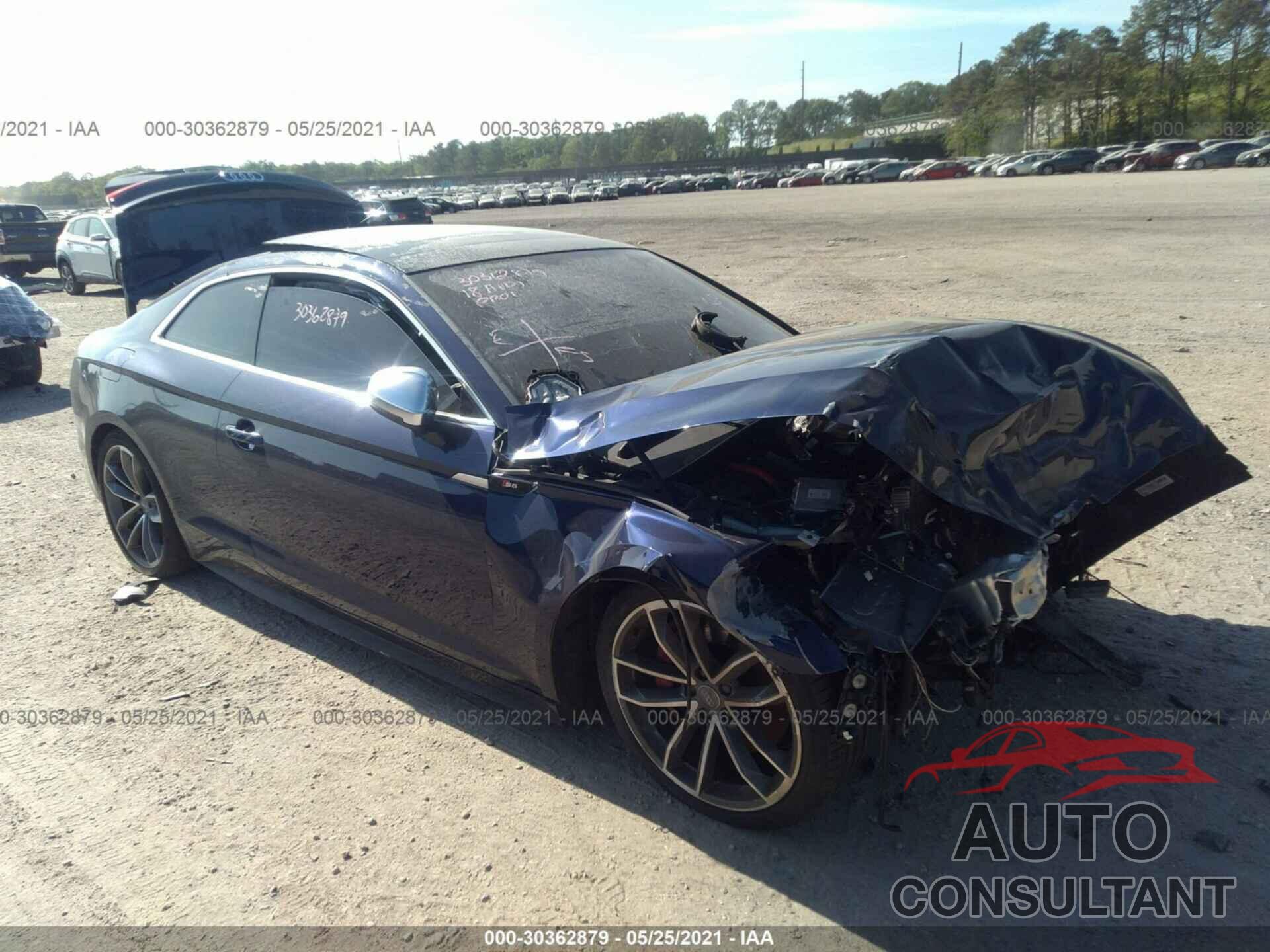 AUDI S5 COUPE 2018 - WAUP4AF51JA079568