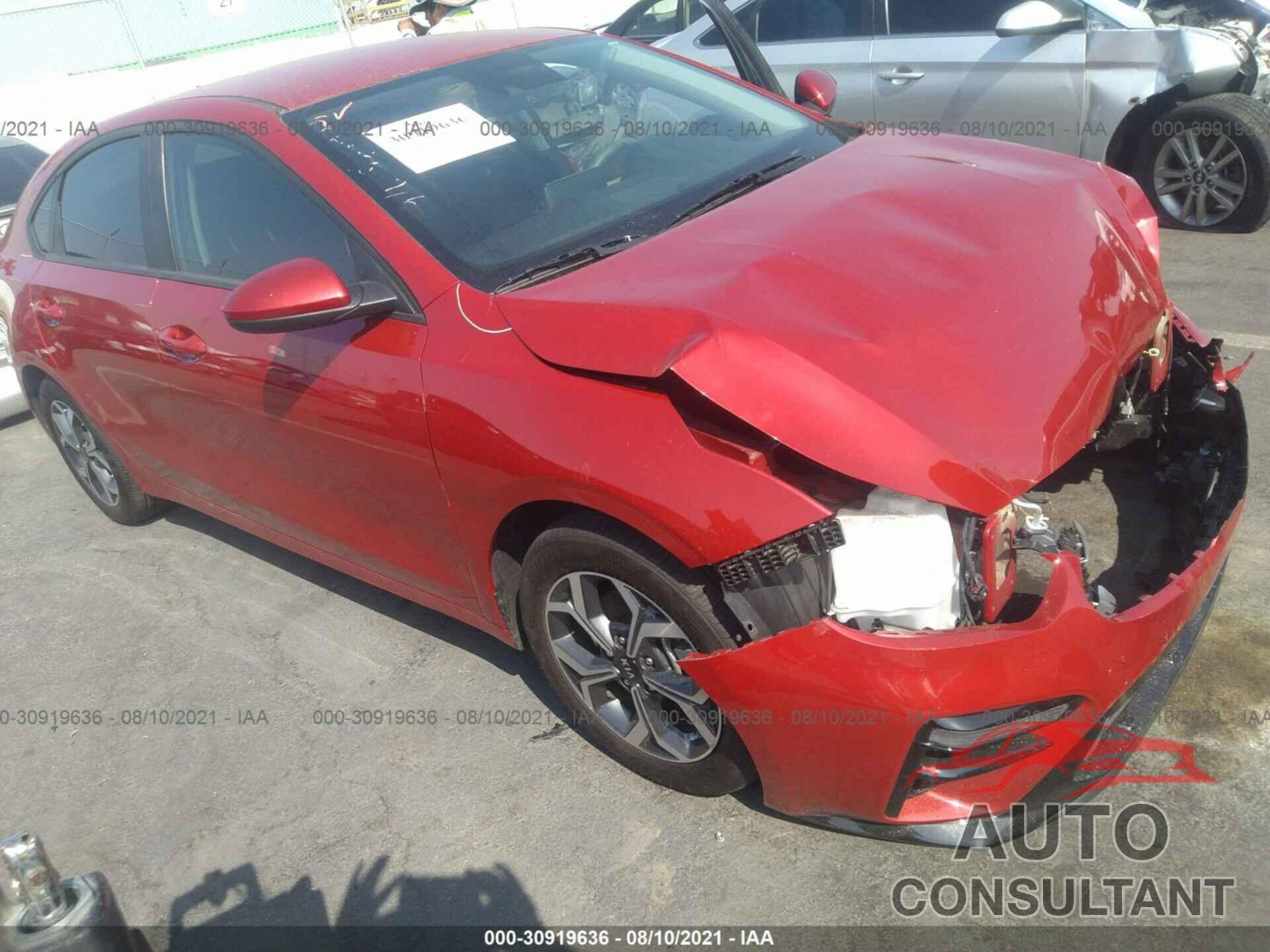 KIA FORTE 2020 - 3KPF24AD9LE250507