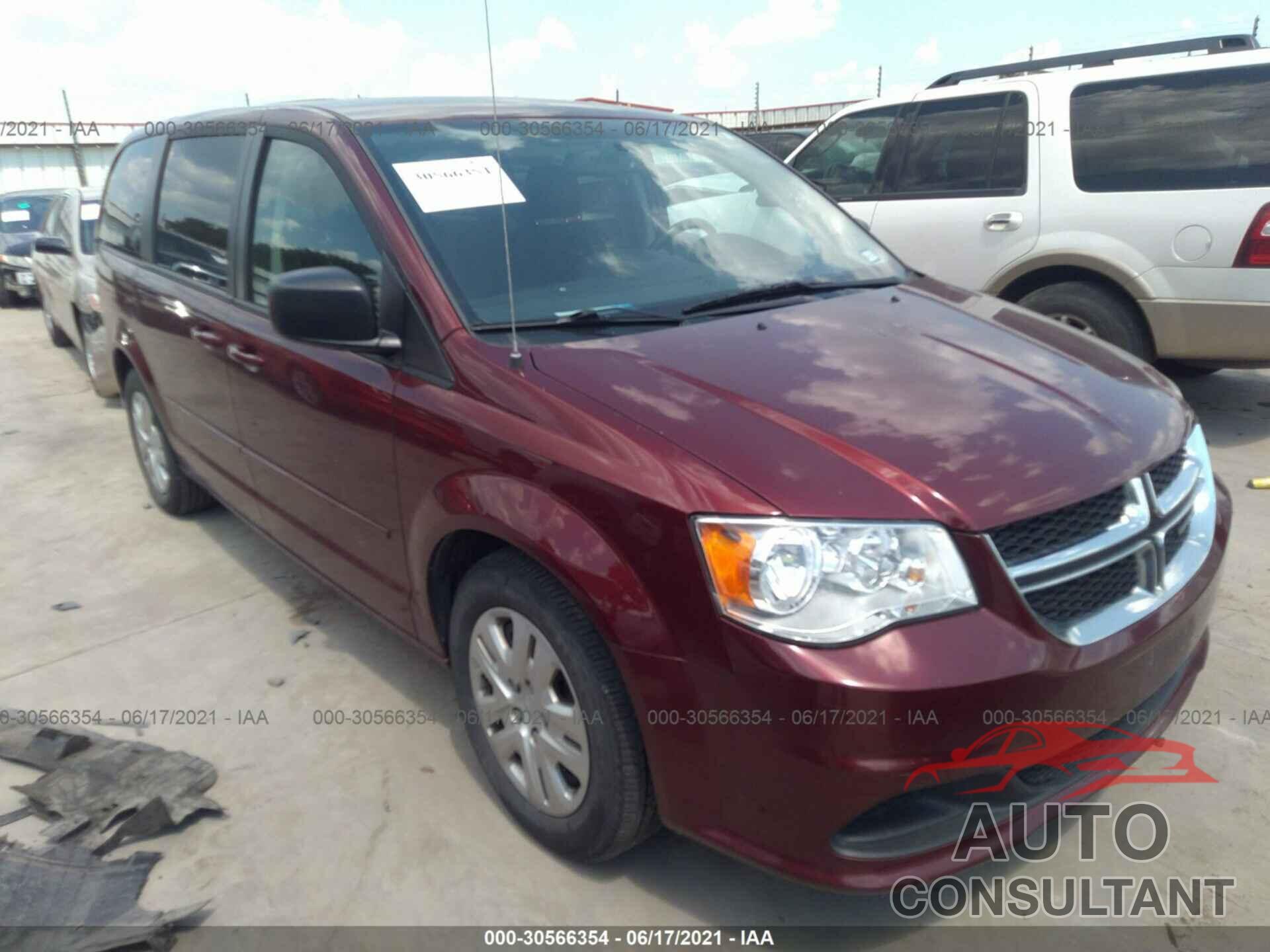 DODGE GRAND CARAVAN 2016 - 2C4RDGBG7GR365788