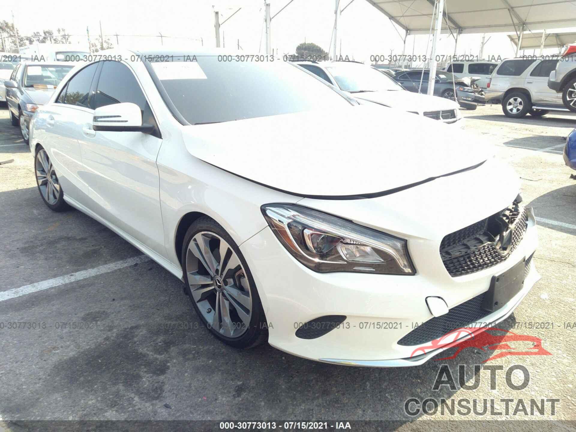 MERCEDES-BENZ CLA 2018 - WDDSJ4EB7JN534890