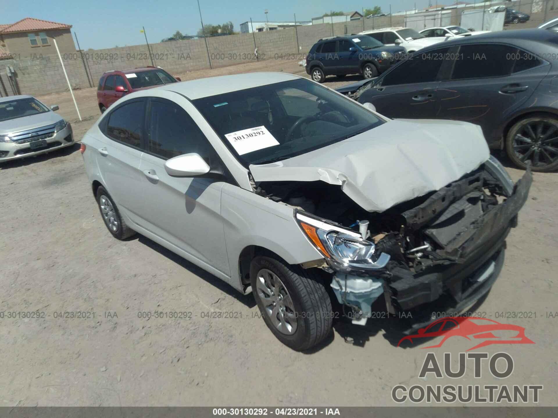 HYUNDAI ACCENT 2016 - KMHCT4AE8GU995213