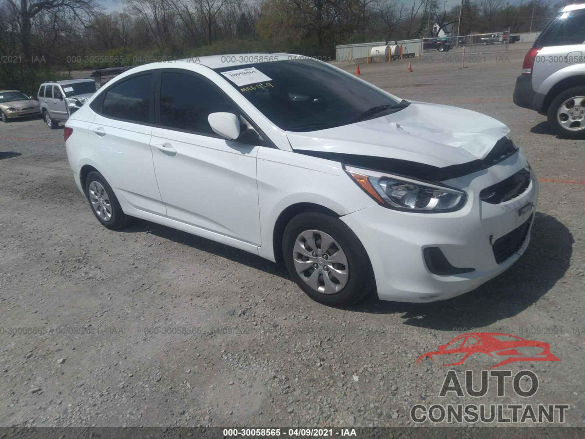 HYUNDAI ACCENT 2016 - KMHCT4AE4GU018361