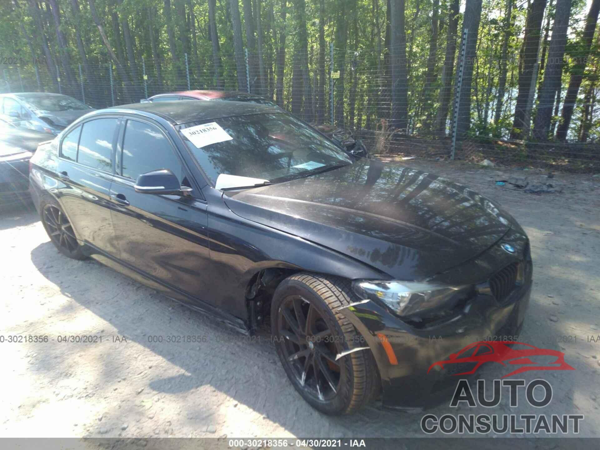 BMW 3 SERIES 2017 - WBA8E1C31HA029297