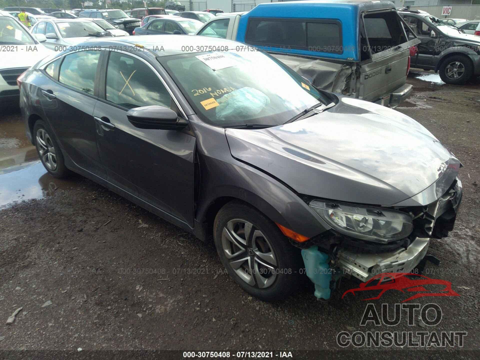 HONDA CIVIC SEDAN 2016 - 19XFC2F54GE020043