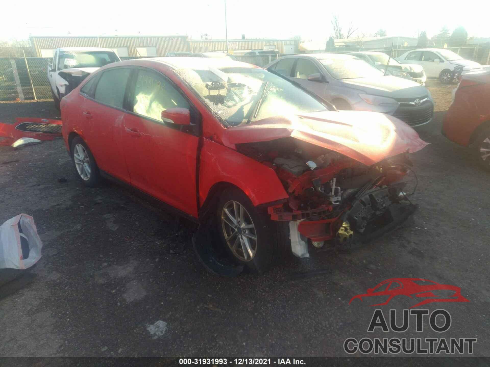 FORD FOCUS 2016 - 1FADP3F21GL358813
