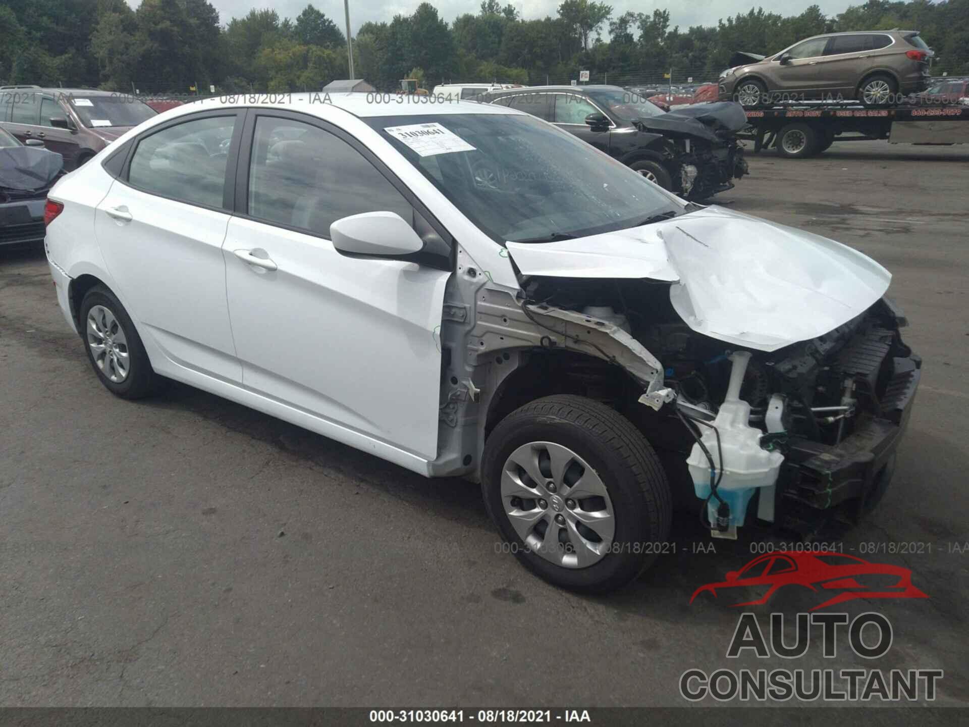 HYUNDAI ACCENT 2017 - KMHCT4AE4HU276204
