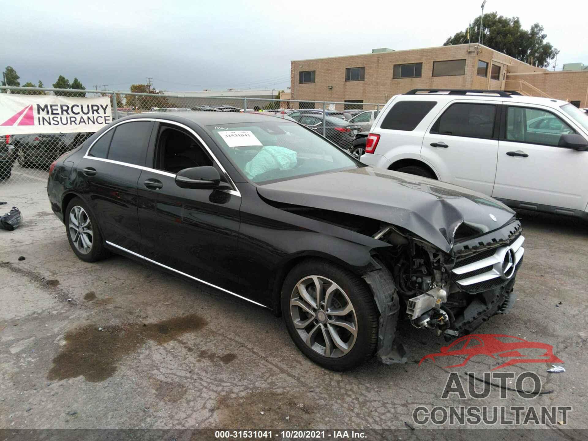 MERCEDES-BENZ C-CLASS 2017 - 55SWF4JB9HU194359