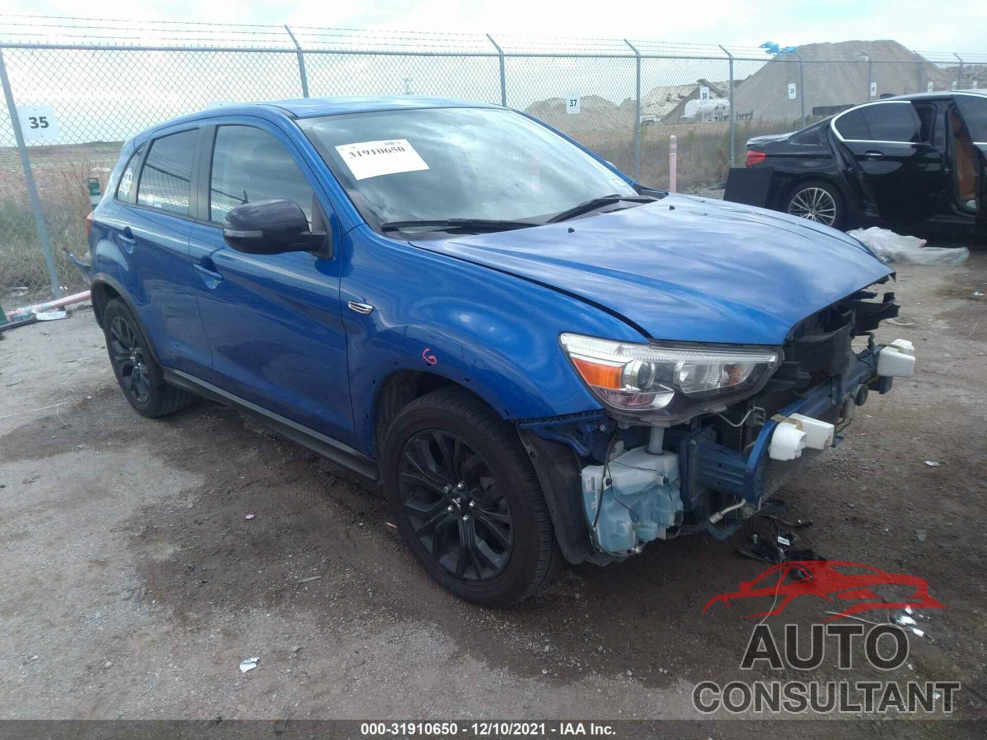 MITSUBISHI OUTLANDER SPORT 2018 - JA4AP3AU8JU013599