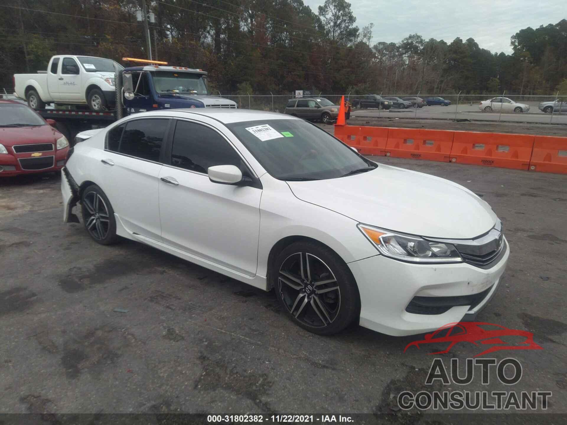 HONDA ACCORD SEDAN 2016 - 1HGCR2F52GA024694