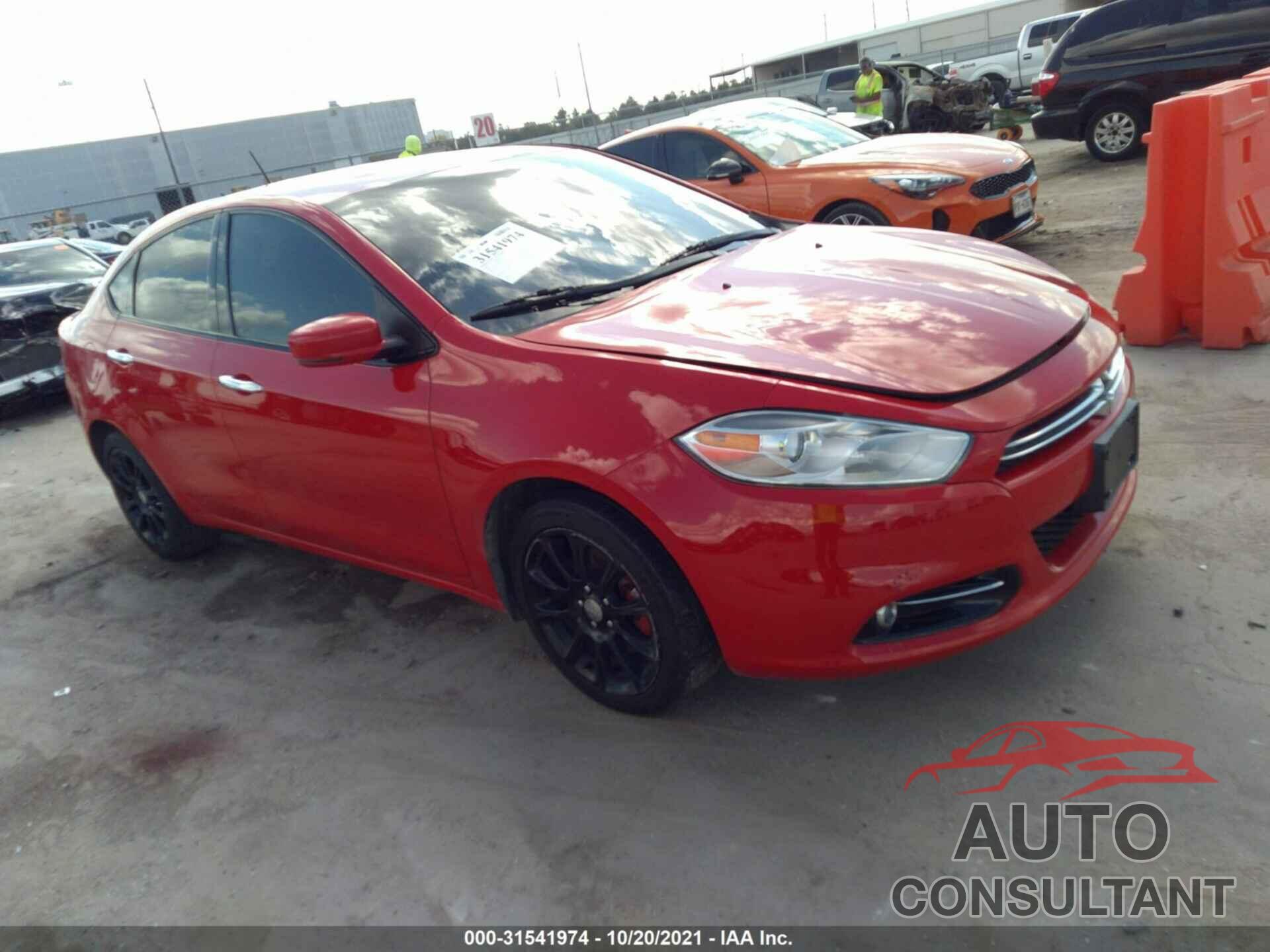 DODGE DART 2016 - 1C3CDFCB9GD732961