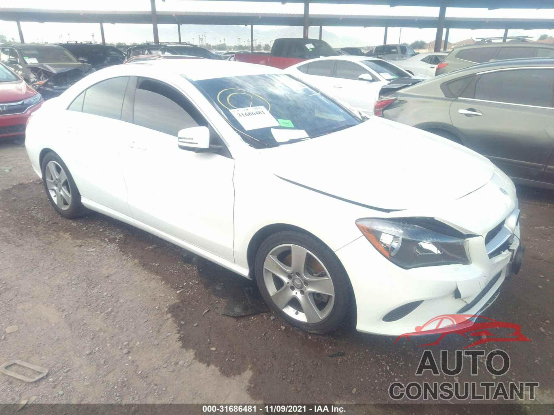 MERCEDES-BENZ CLA 2018 - WDDSJ4EB3JN517536