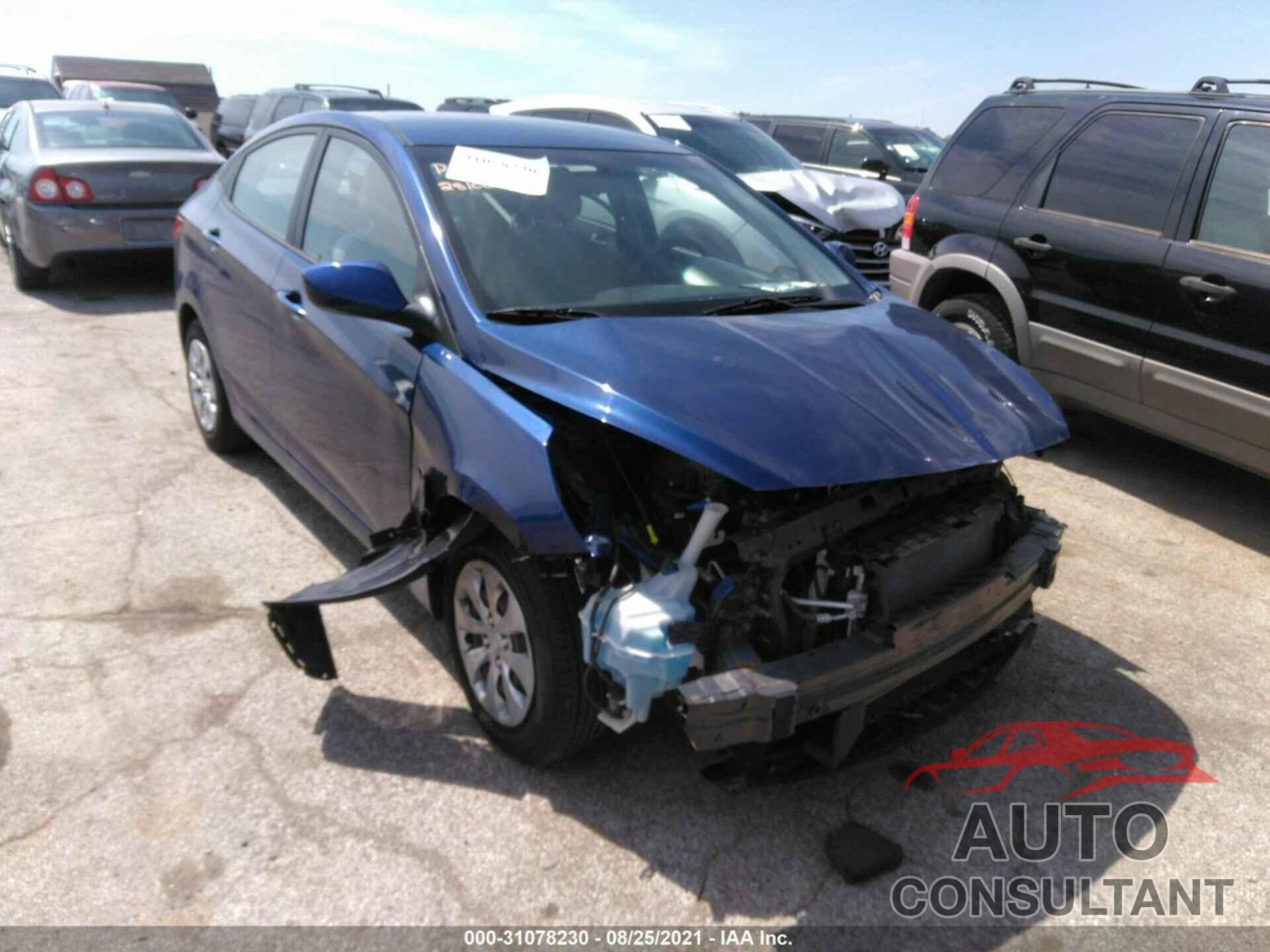 HYUNDAI ACCENT 2017 - KMHCT4AE8HU219178