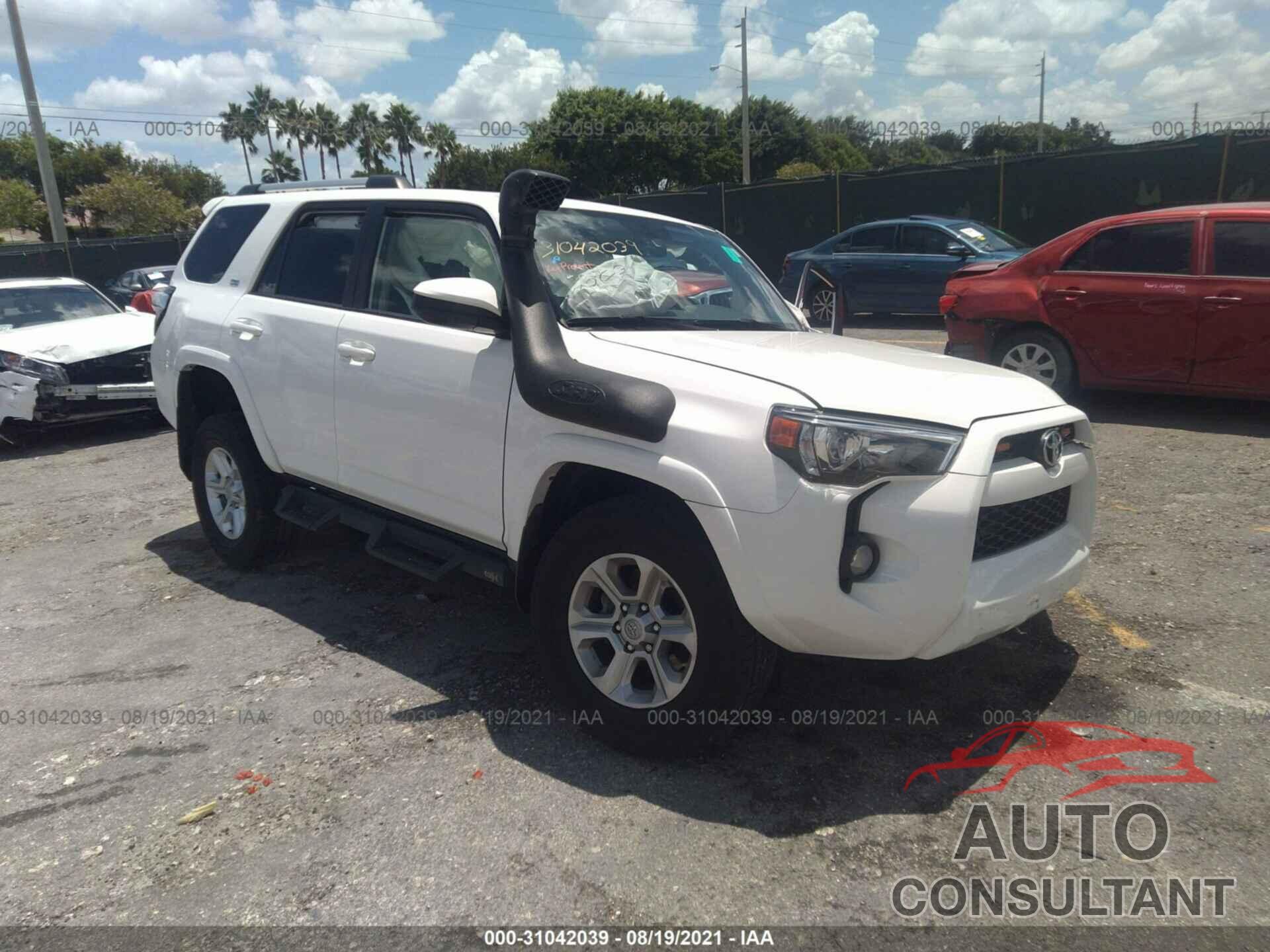 TOYOTA 4RUNNER 2019 - JTEZU5JR0K5198652